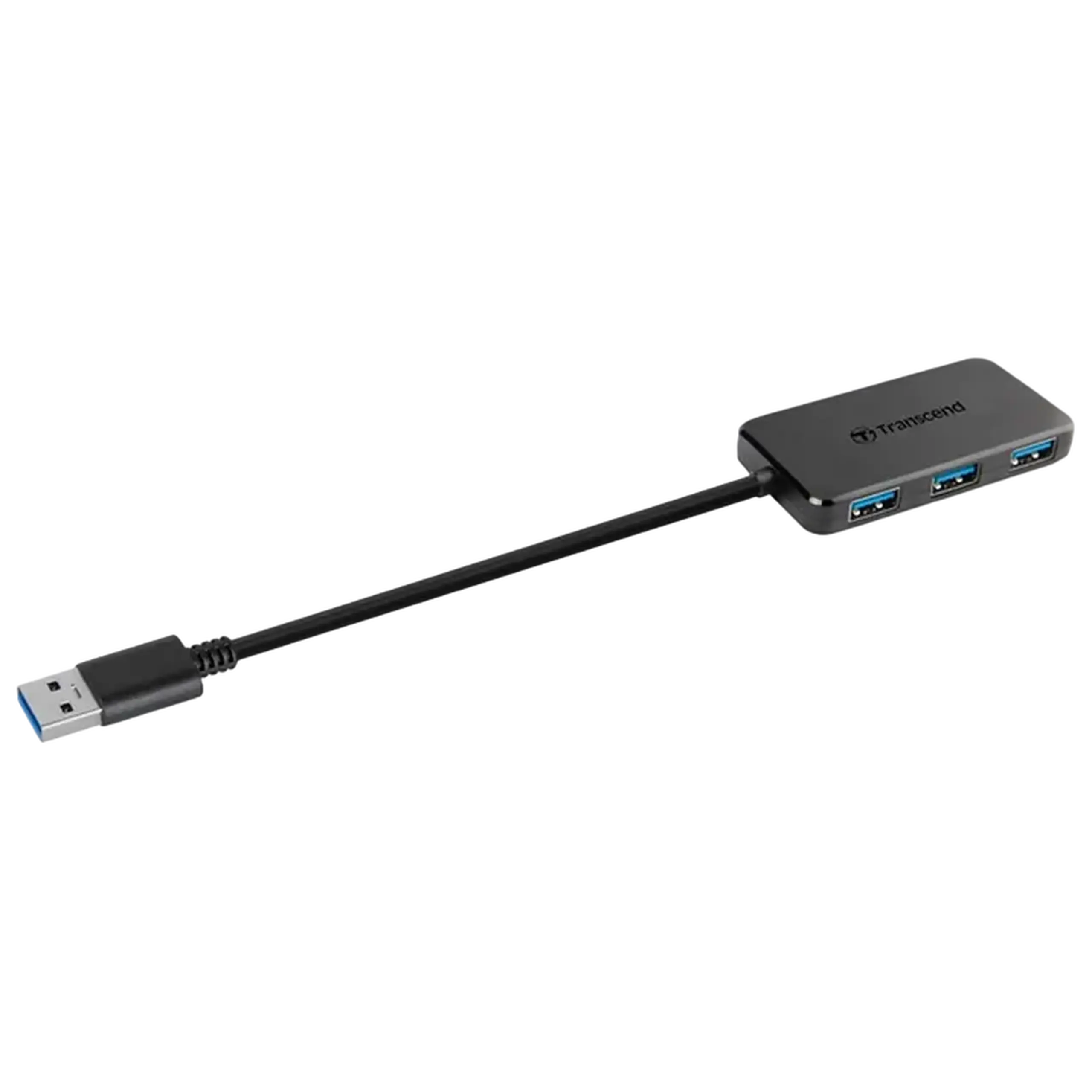 Adaptor Hub Transcend HUB2, Negru