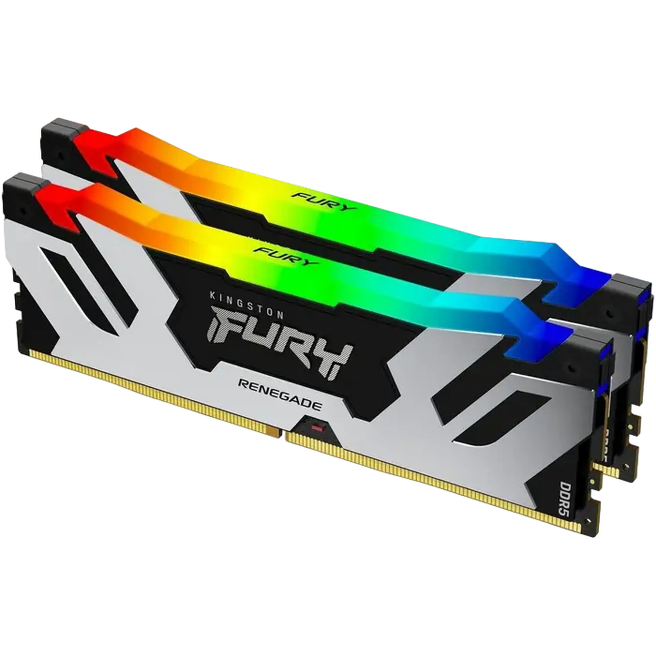 Memorie RAM Kingston FURY Renegade RGB, DDR5 SDRAM, 6400 MHz, 96GB, KF564C32RSAK2-96