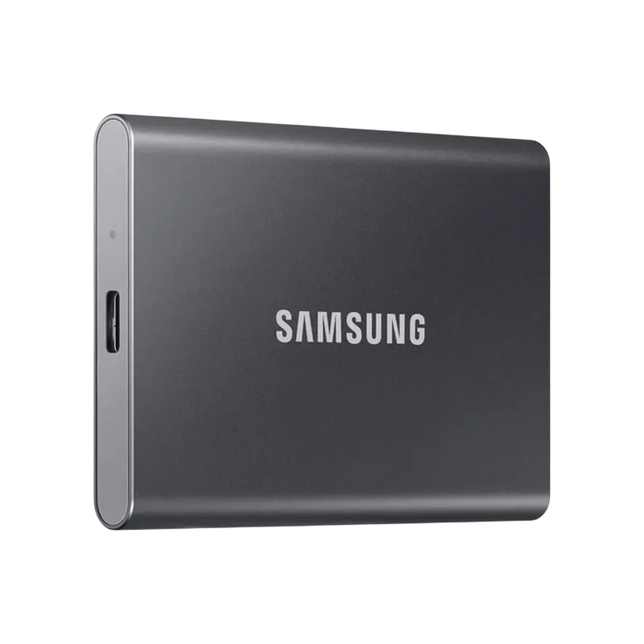 SSD portabil extern Samsung T7, 4 TB, Titan Gray (MU-PC4T0T/WW)