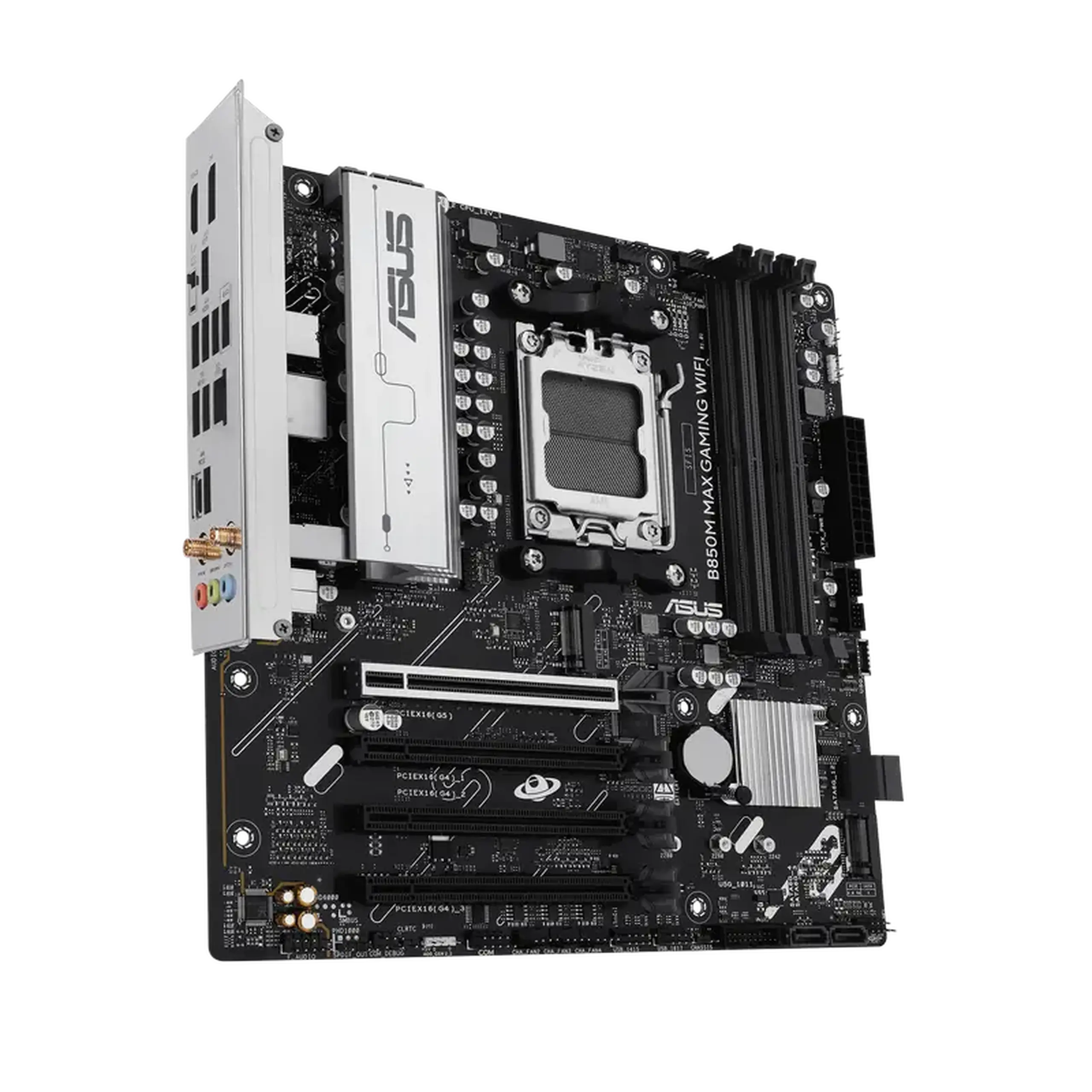 Placă de bază ASUS B850M MAX GAMING WIFI, AM5, AMD B850, Micro-ATX
