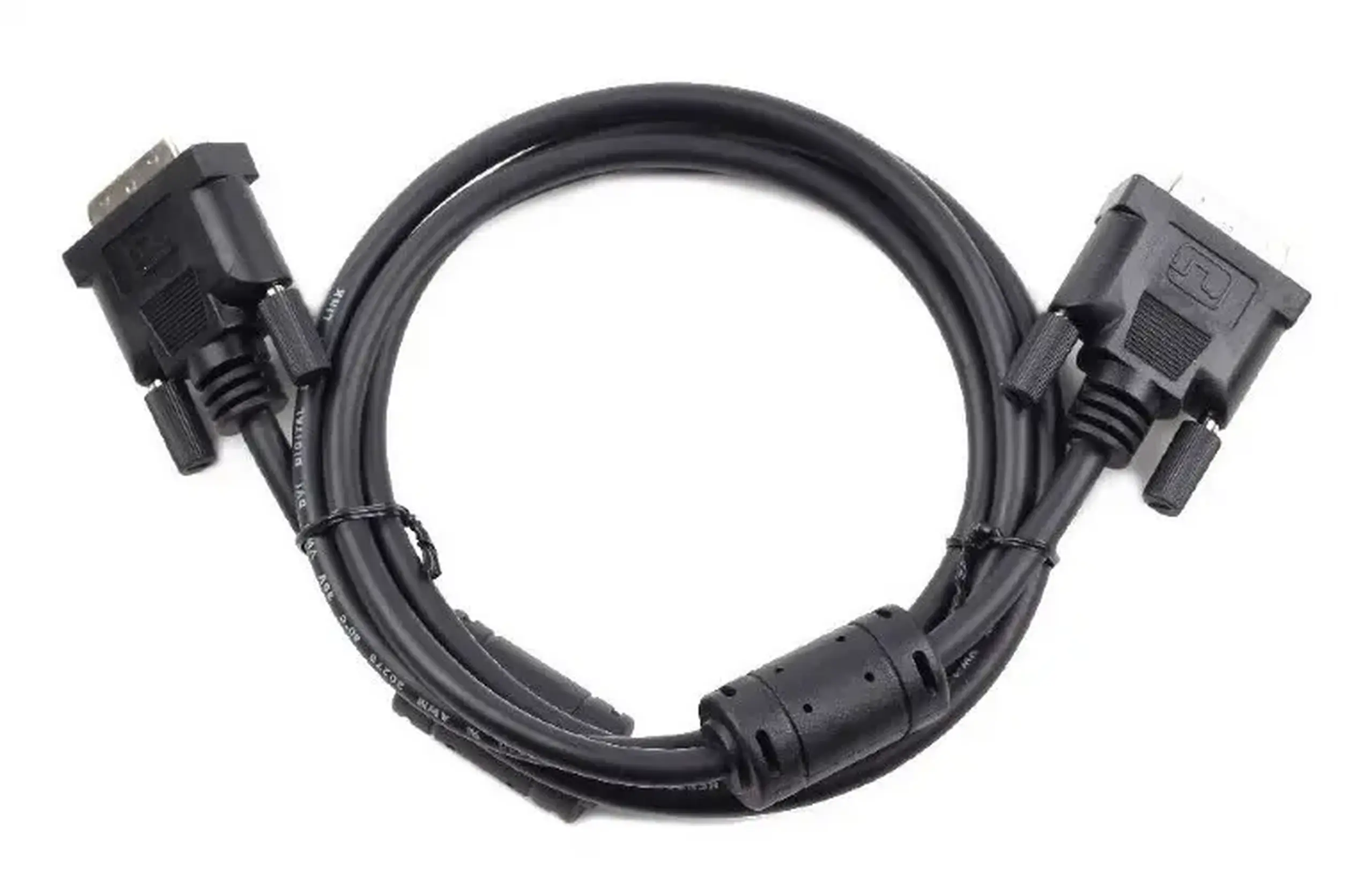 Cablu Video Cablexpert CC-DVI2-BK-15, DVI-D (M) - DVI-D (M), 4,5m, Negru