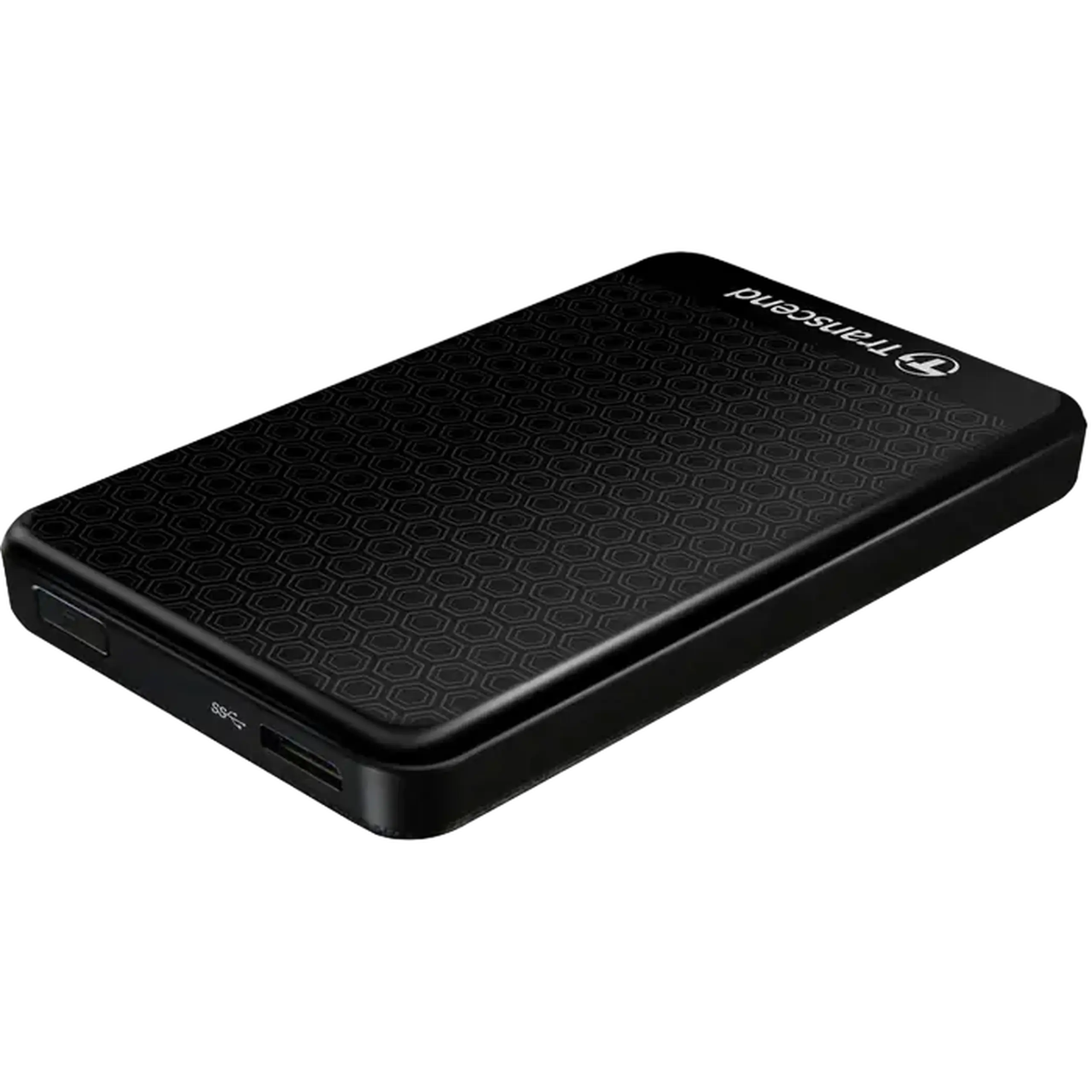 HDD portabil extern Transcend StoreJet 25A3, 1 TB, Negru (TS1TSJ25A3K)
