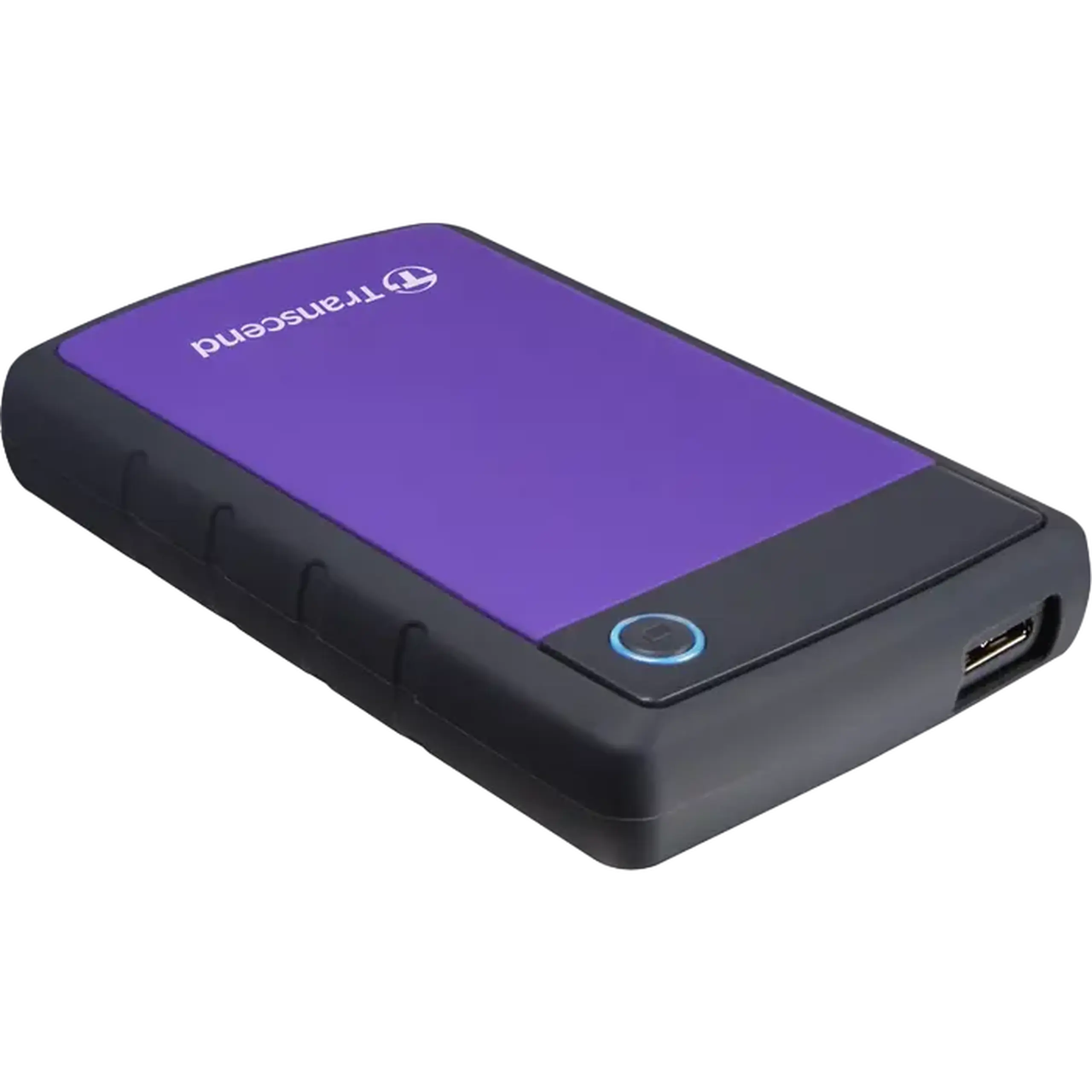 HDD portabil extern Transcend StoreJet 25H3P, 1 TB, Gri/Violet (TS1TSJ25H3P)