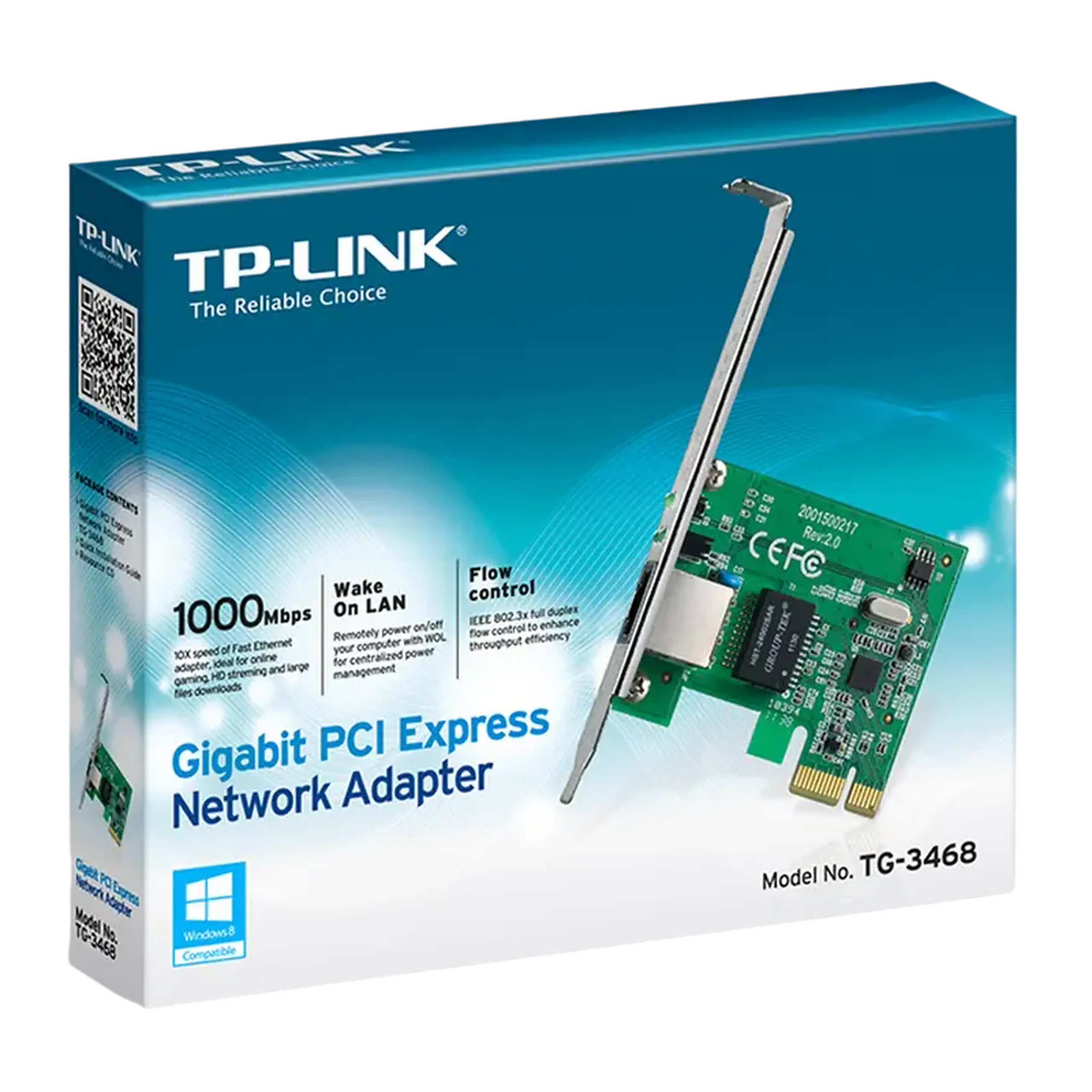 Adaptor reţea Gigabit PCI Express TG-3468 TP-LINK