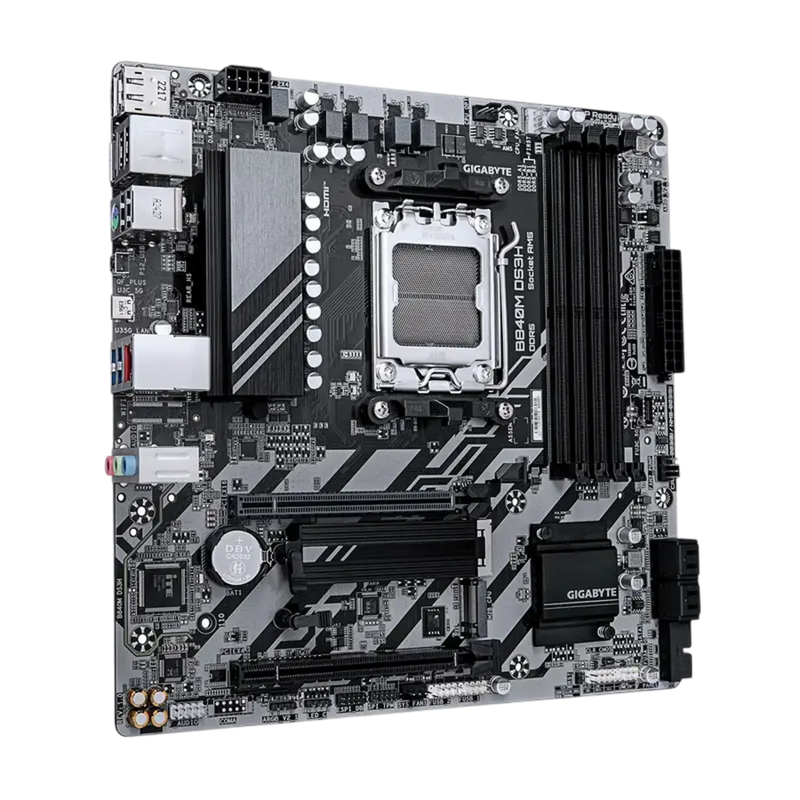 Placă de bază Gigabyte B840M DS3H, AM5, AMD B840, Micro-ATX