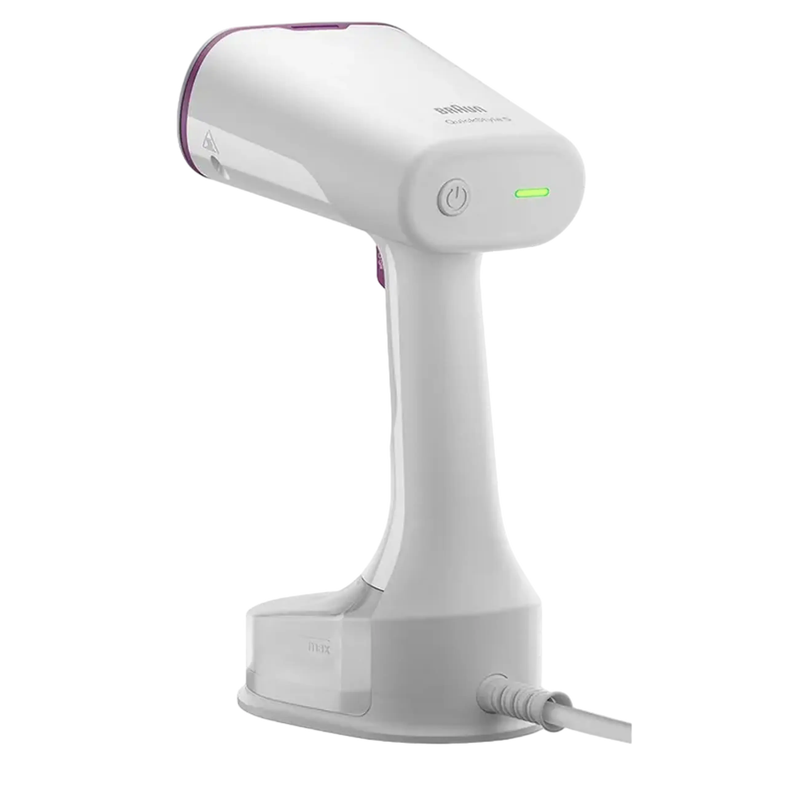 Aparat de călcat vertical cu aburi Braun GS 5011 PU, Alb
