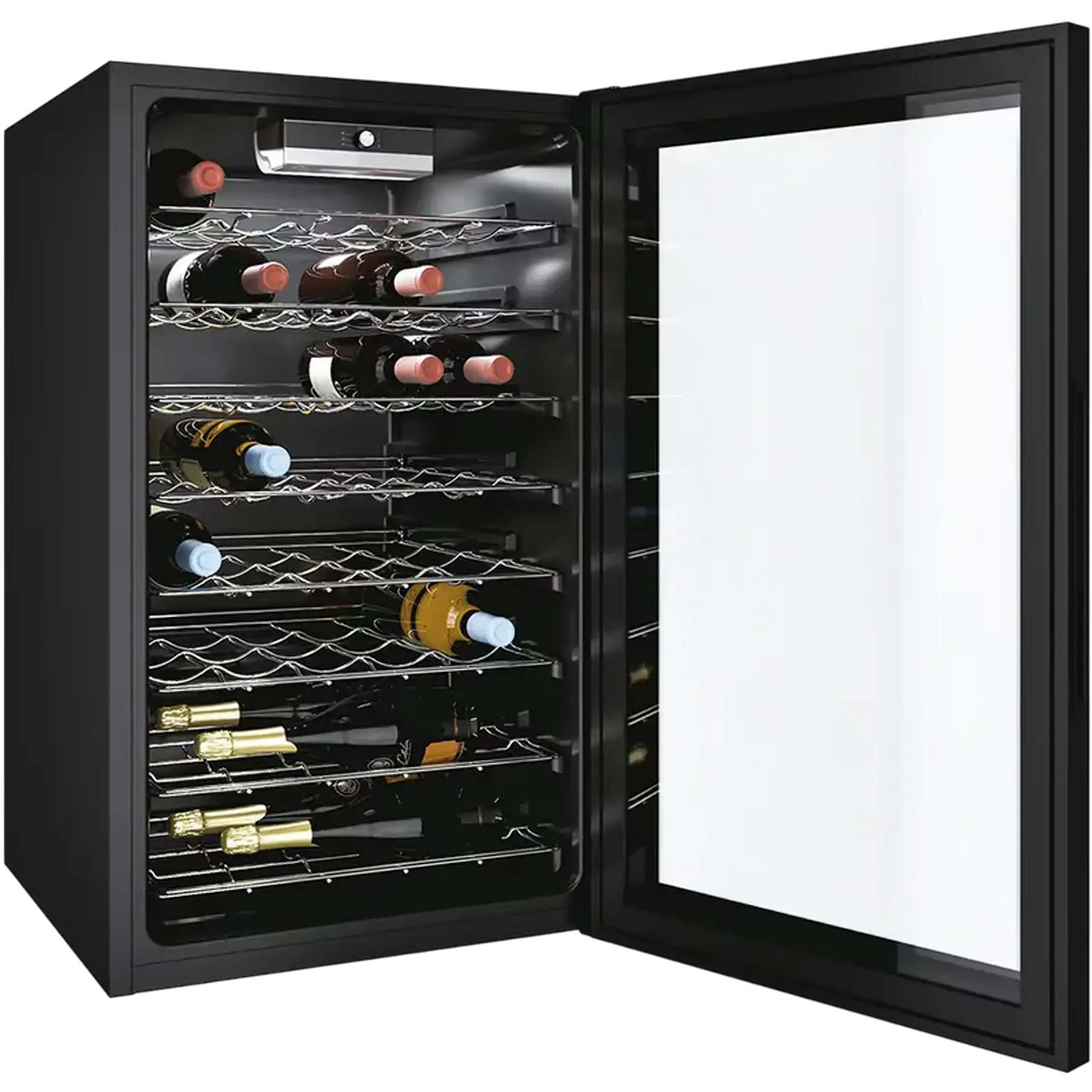 Dulap pentru vin Candy CWC 150 EM/NF, Negru