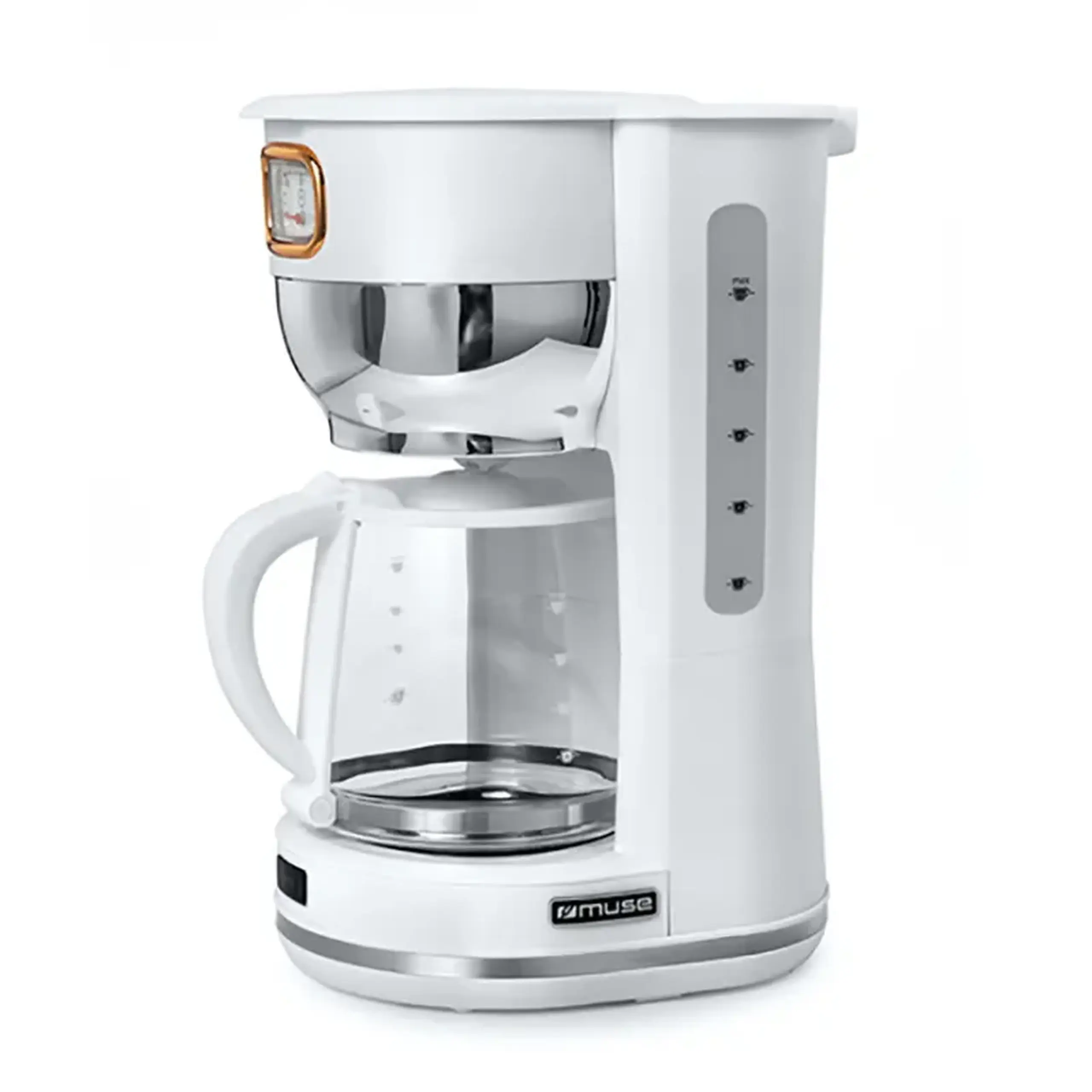 Cafetieră cu picurare MUSE MS-220 W, 1000W, Alb