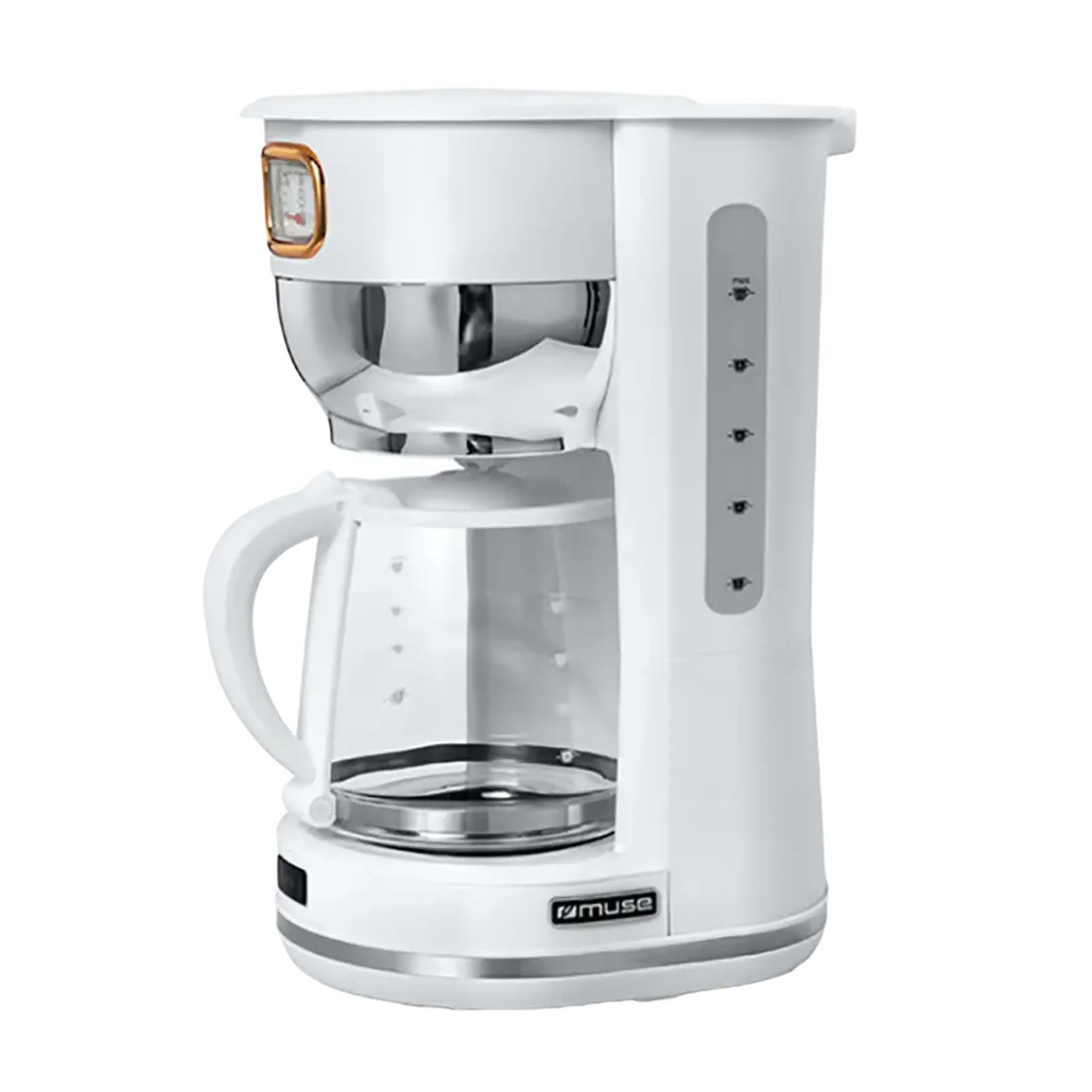 Cafetieră cu picurare MUSE MS-220 W, 1000W, Alb