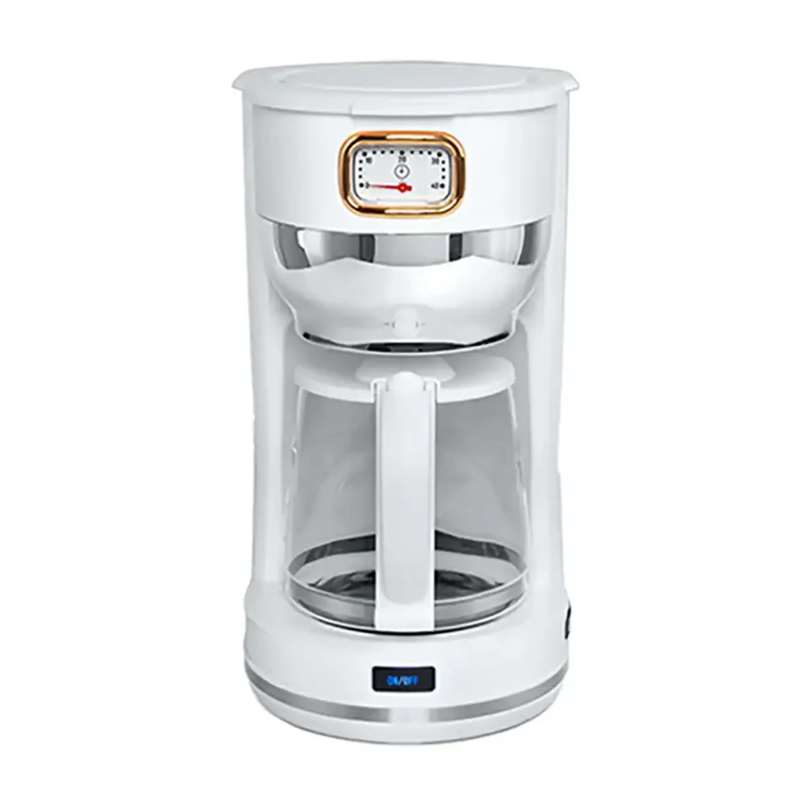 Cafetieră cu picurare MUSE MS-220 W, 1000W, Alb