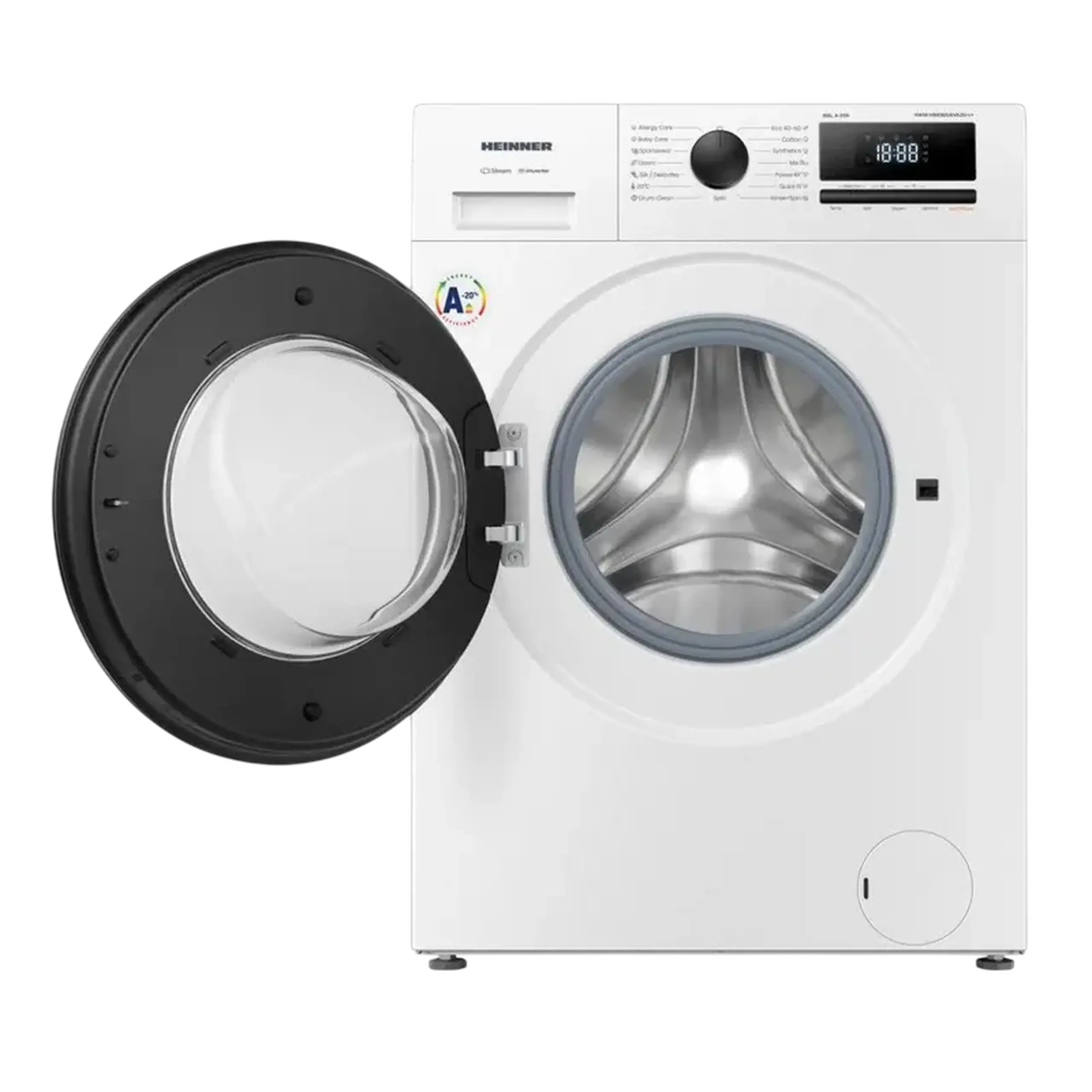 Mașină de spălat Heinner HWM-HME8014IVA20+++, 8kg, Alb