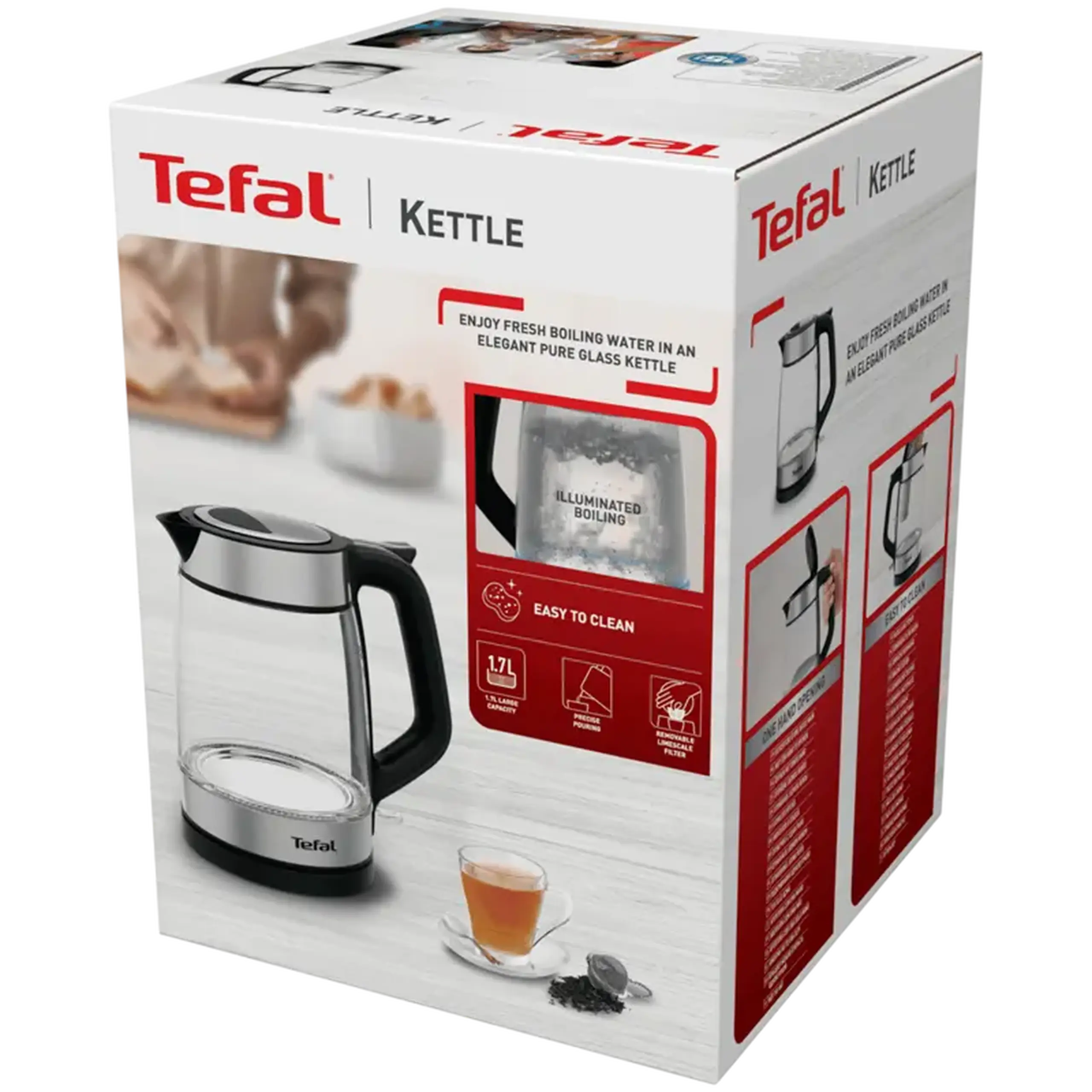 Fierbător electric Tefal KI605830, Negru