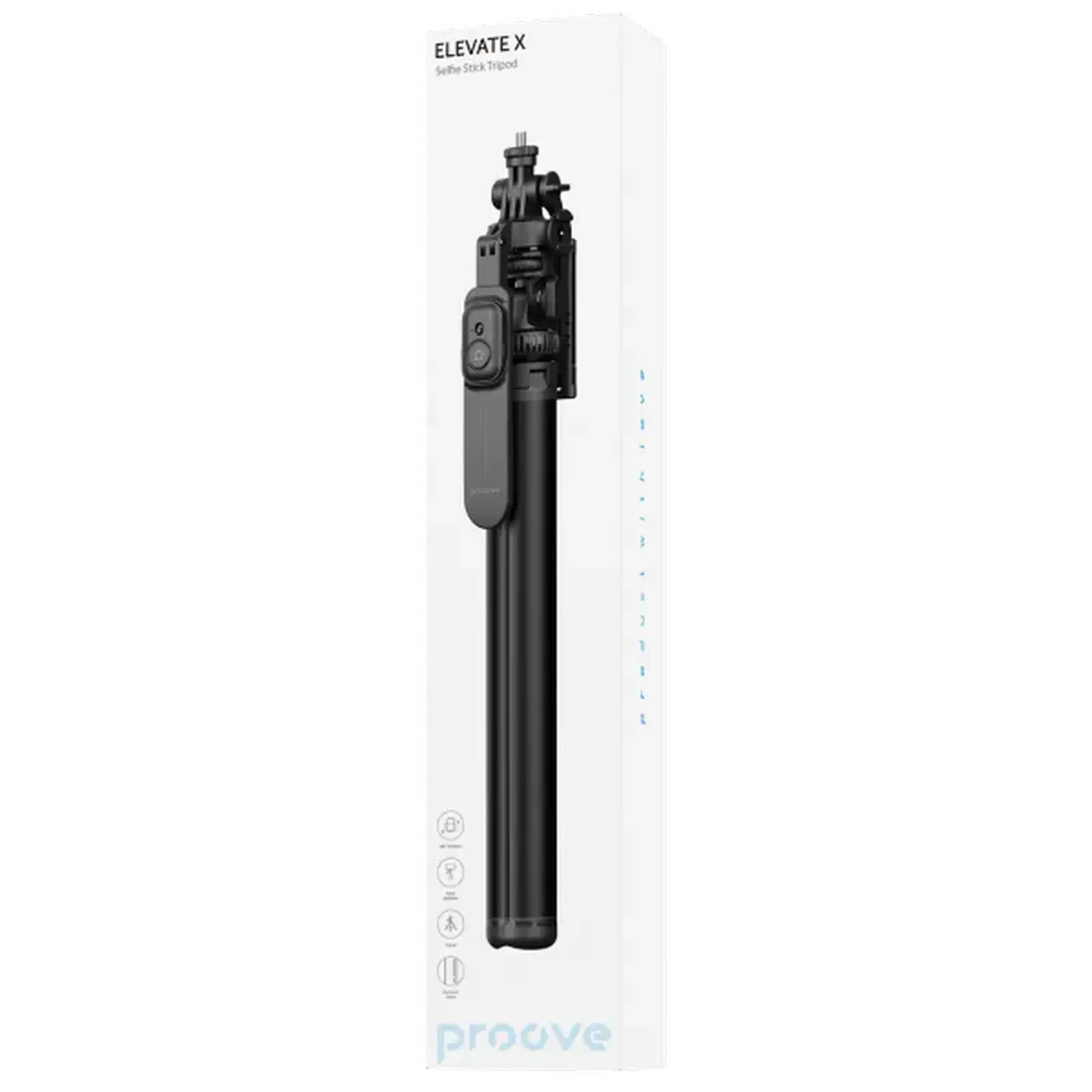 Selfie Stick Proove Elevate X, Negru