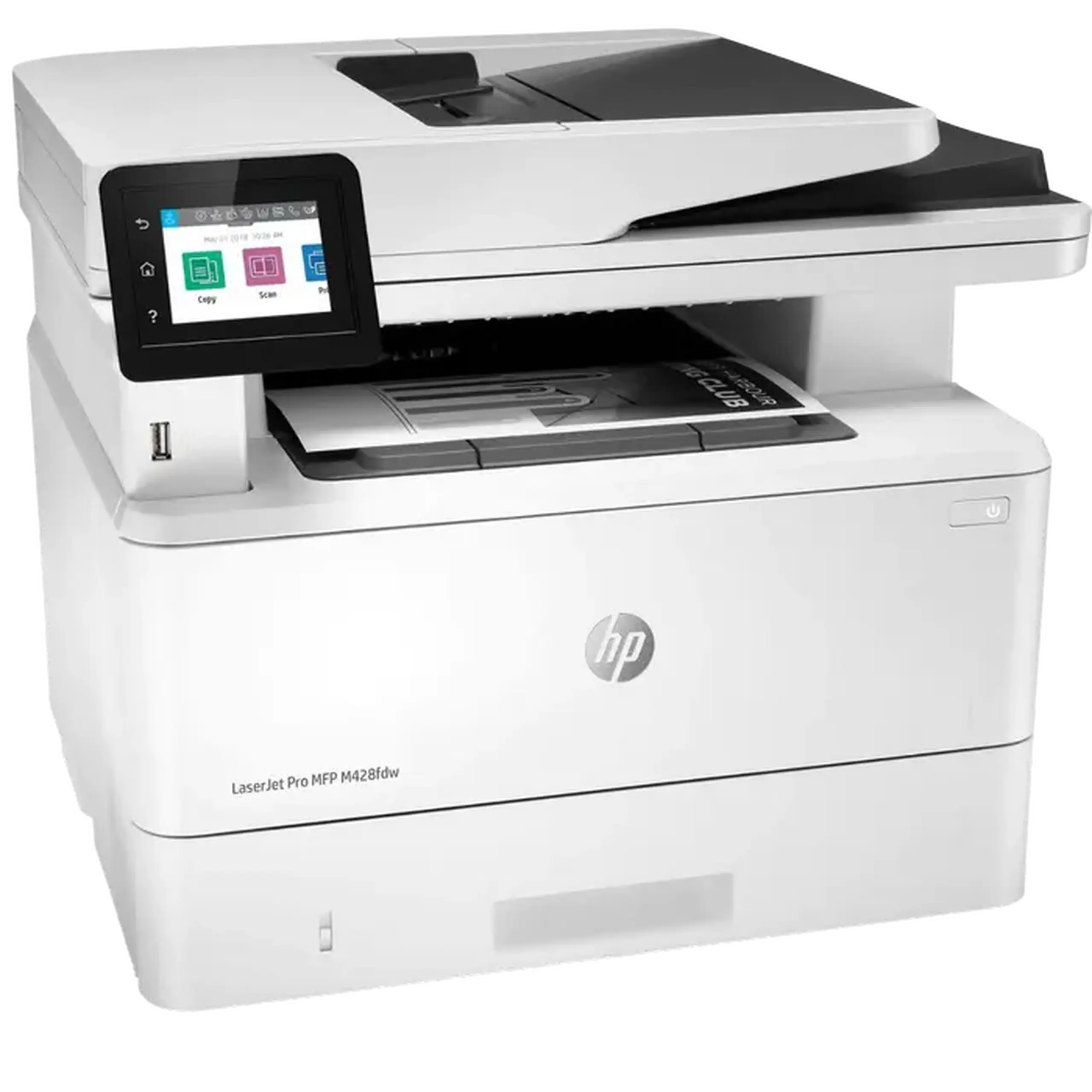 Imprimantă laser HP LaserJet Pro 4103fdn, Alb