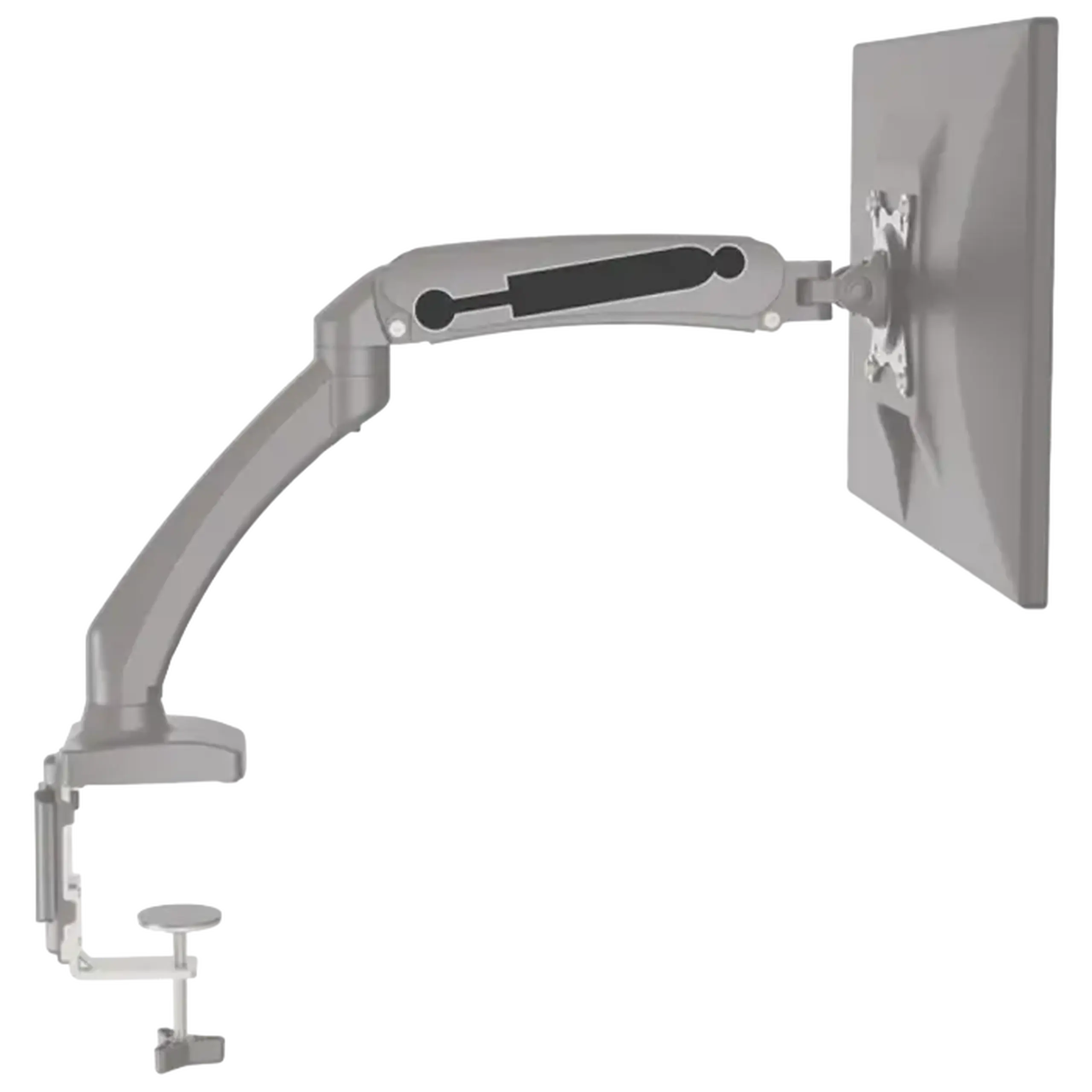 Suport birou pentru monitoare BARKAN M121P, Negru