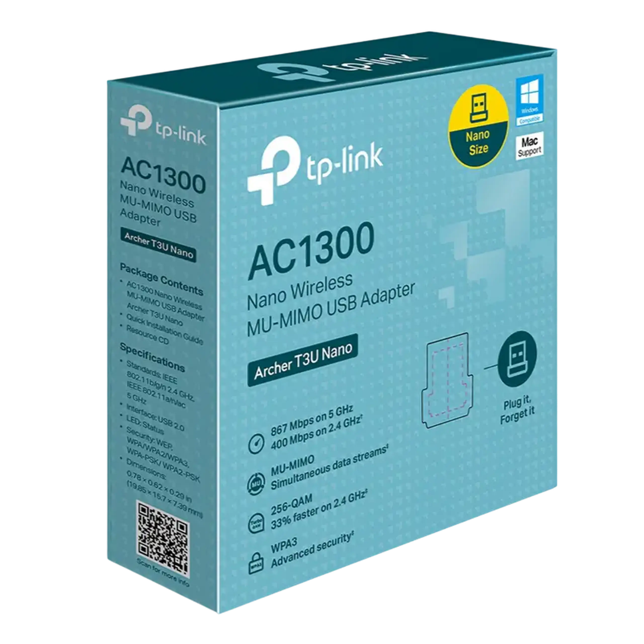 Adapter USB TP-LINK Archer T3U Nano