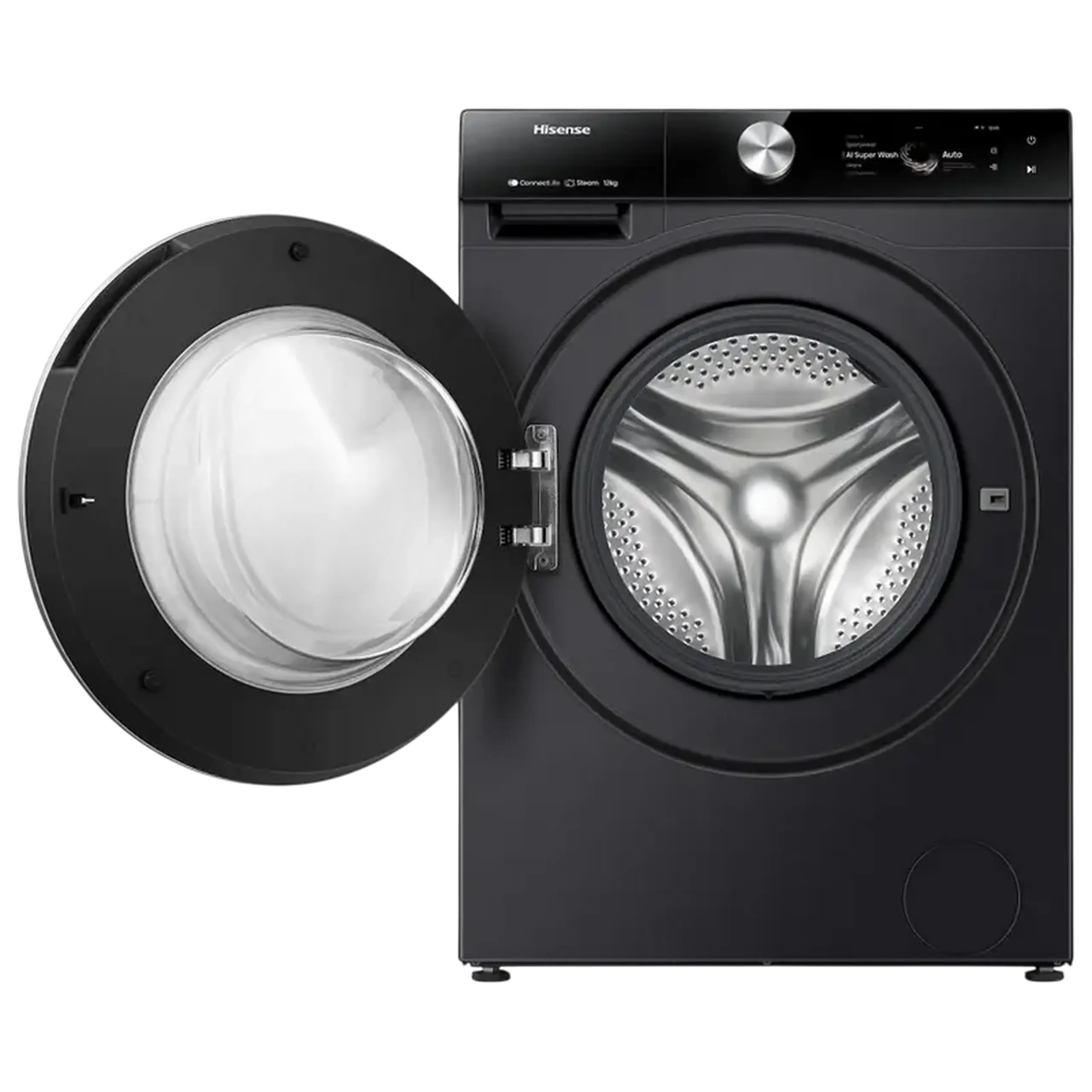 Mașină de spălat Hisense WF7S1247BB, 12kg, Negru