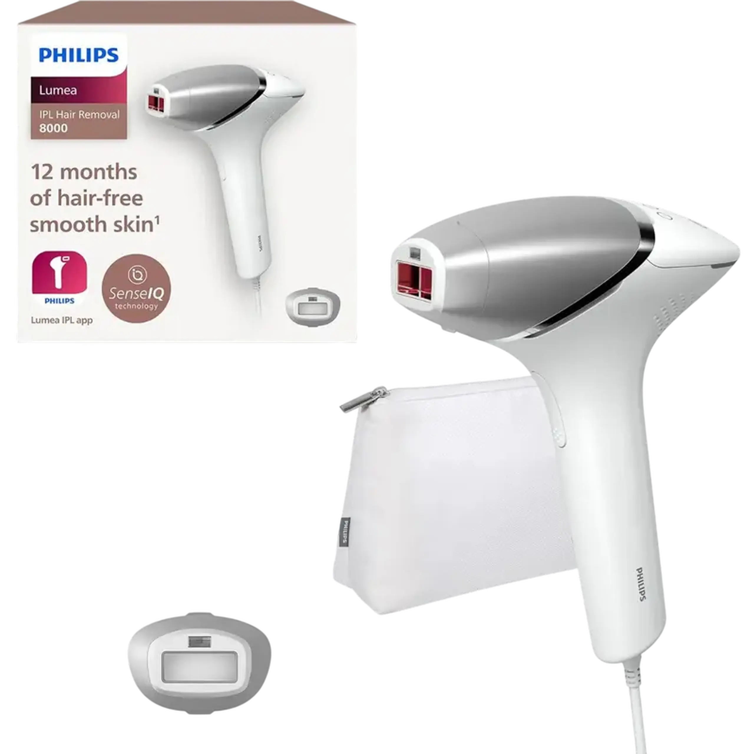 Fotoepilator Philips BRI940/00, Alb