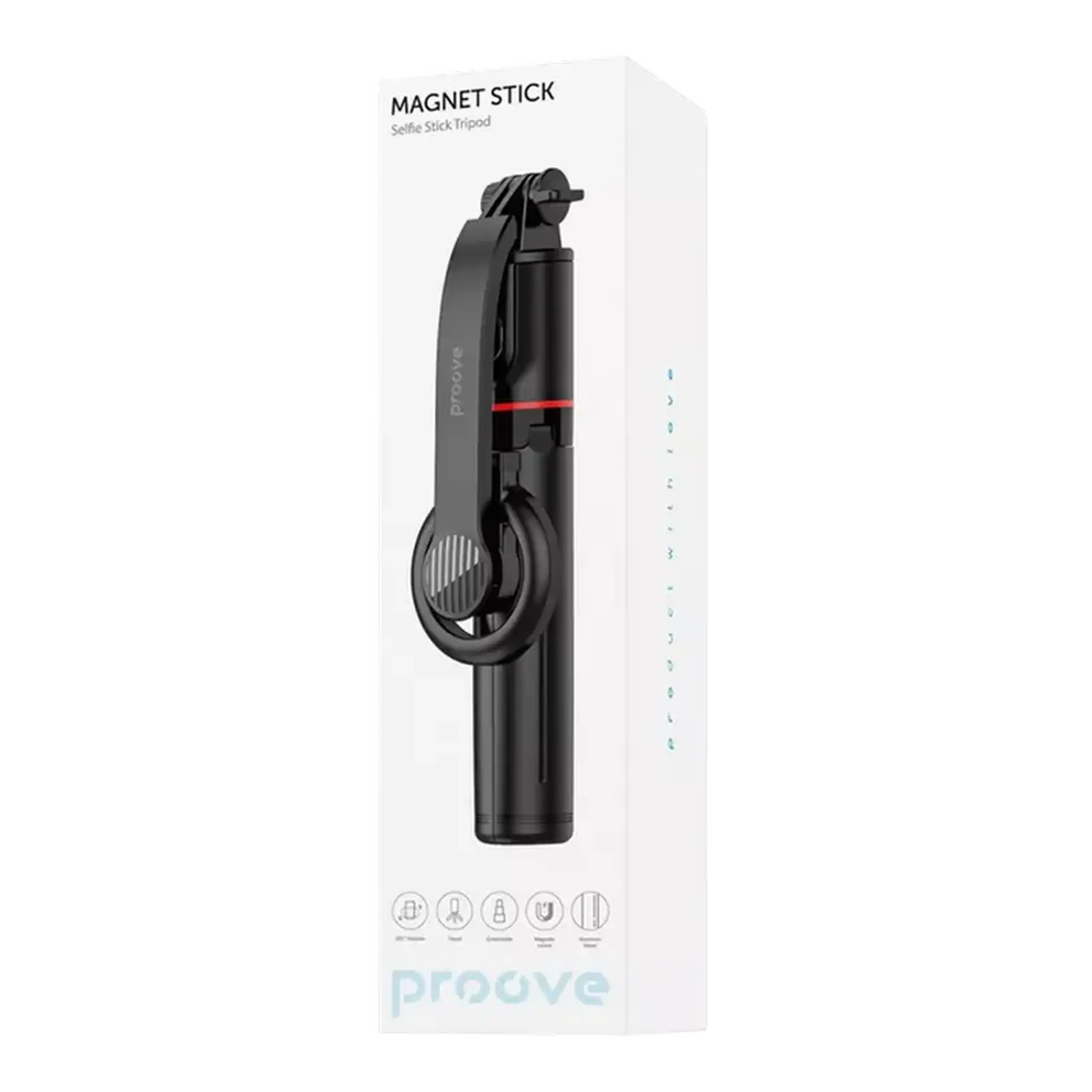 Selfie Stick Proove Magnet Stick, Negru