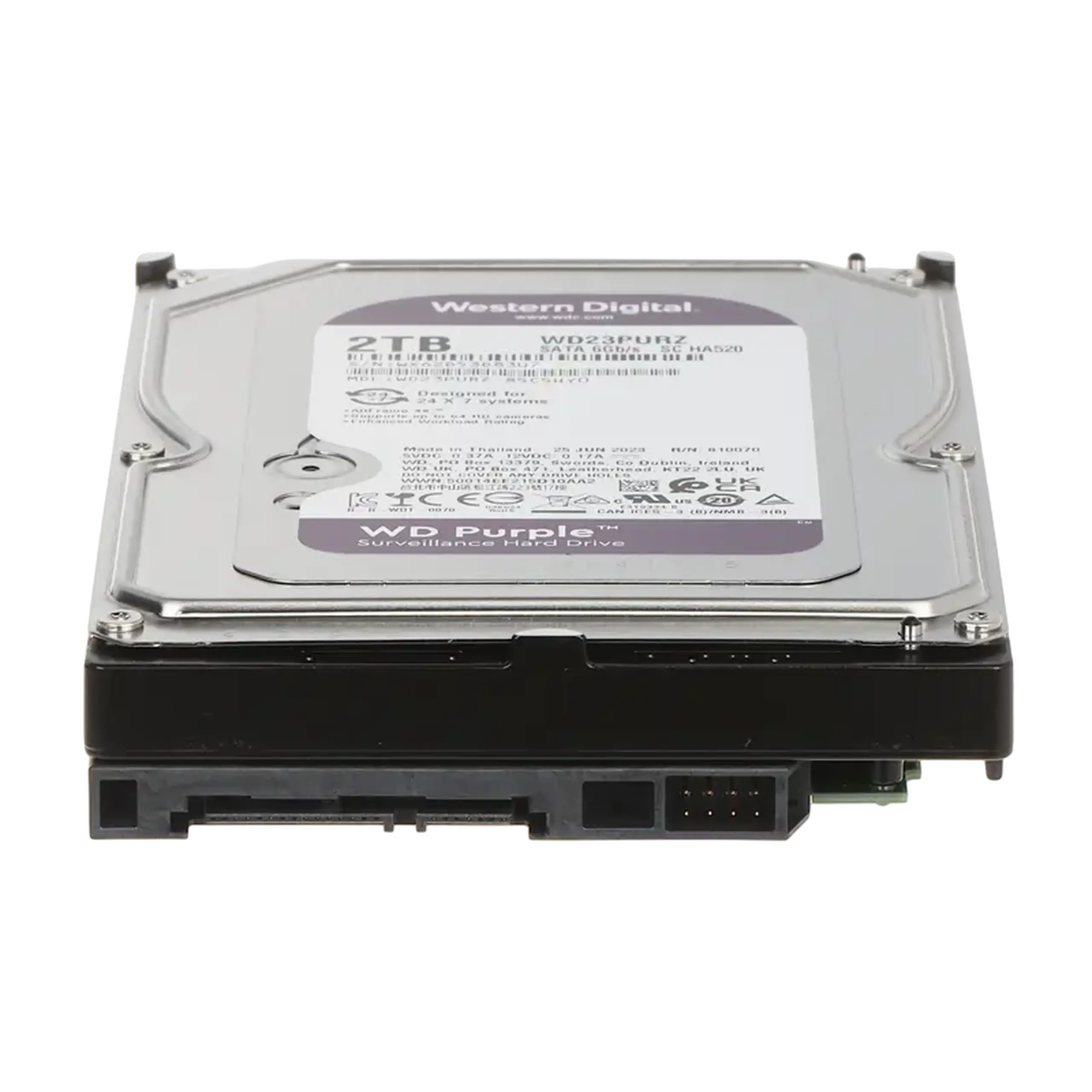 Unitate HDD Western Digital WD Purple, 3.5", 2 TB <WD23PURZ>
