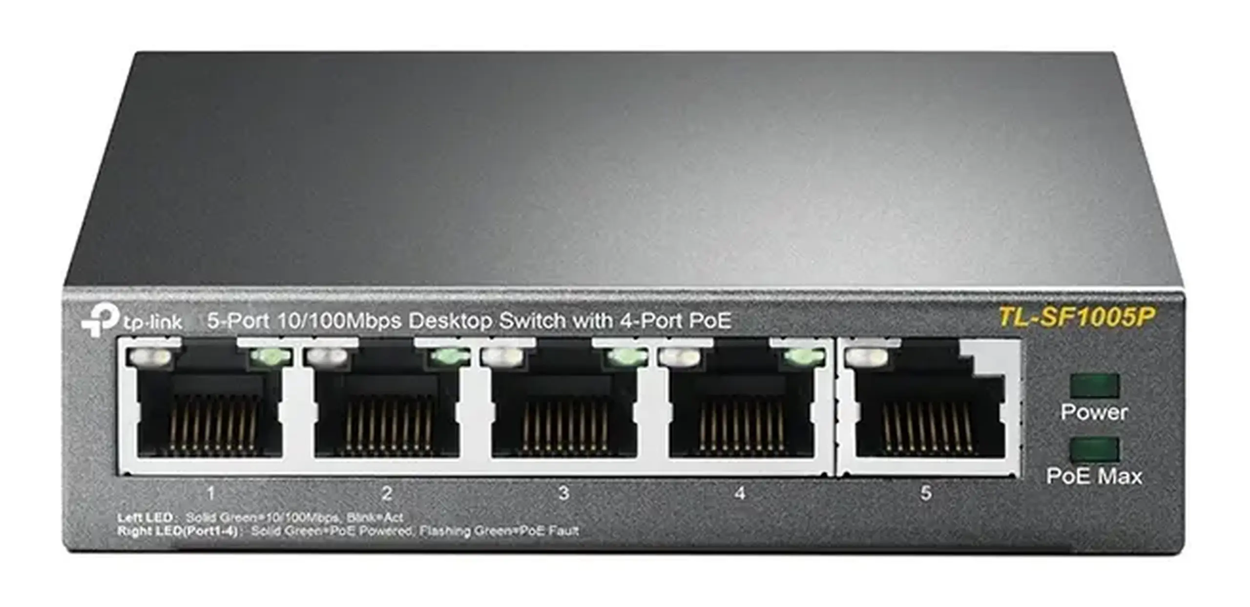 Comutator PoE TP-LINK TL-SF1005P, 4x IEEE 802.3af/at