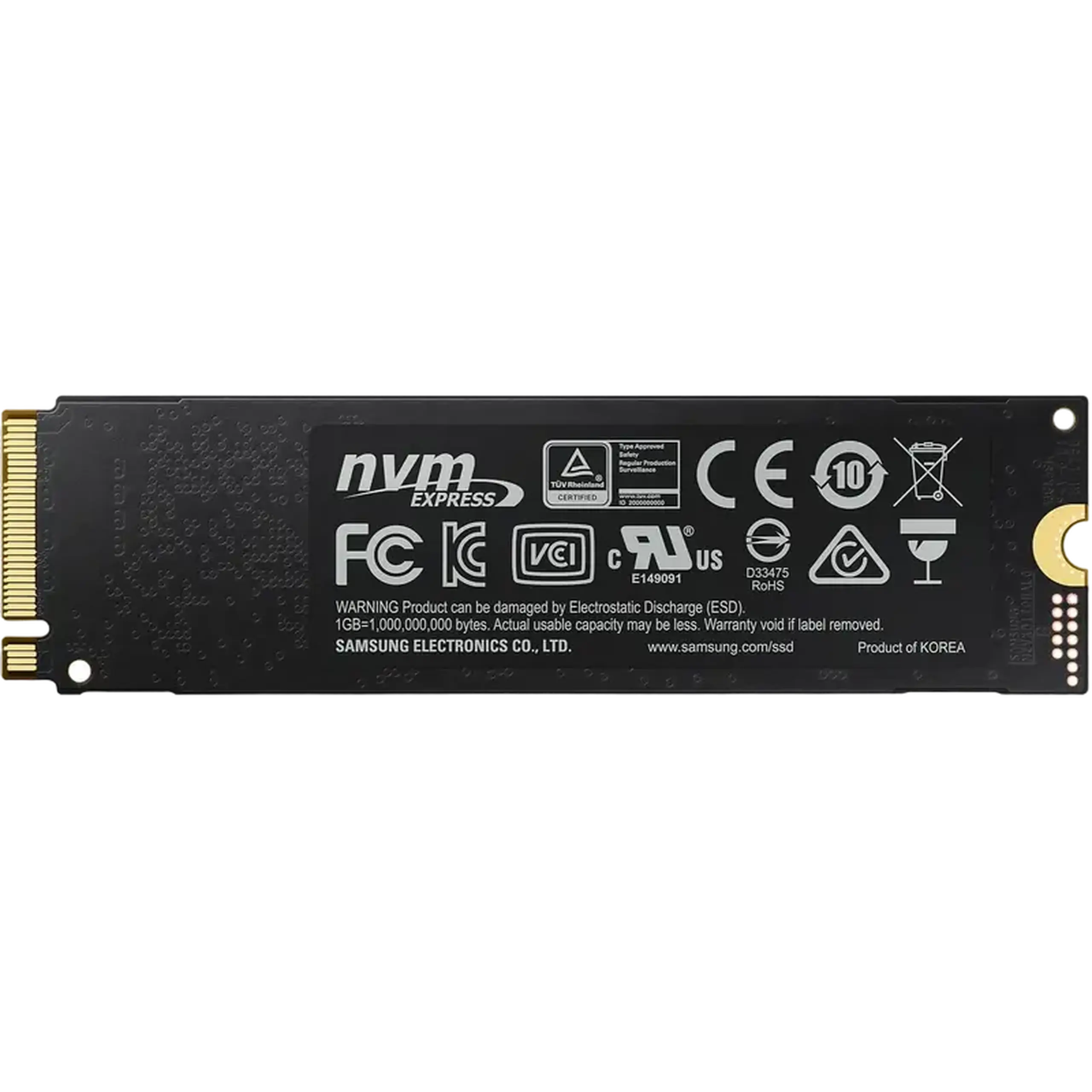 Unitate SSD Samsung 970 PRO MZ-V7P1T0, 1000GB
