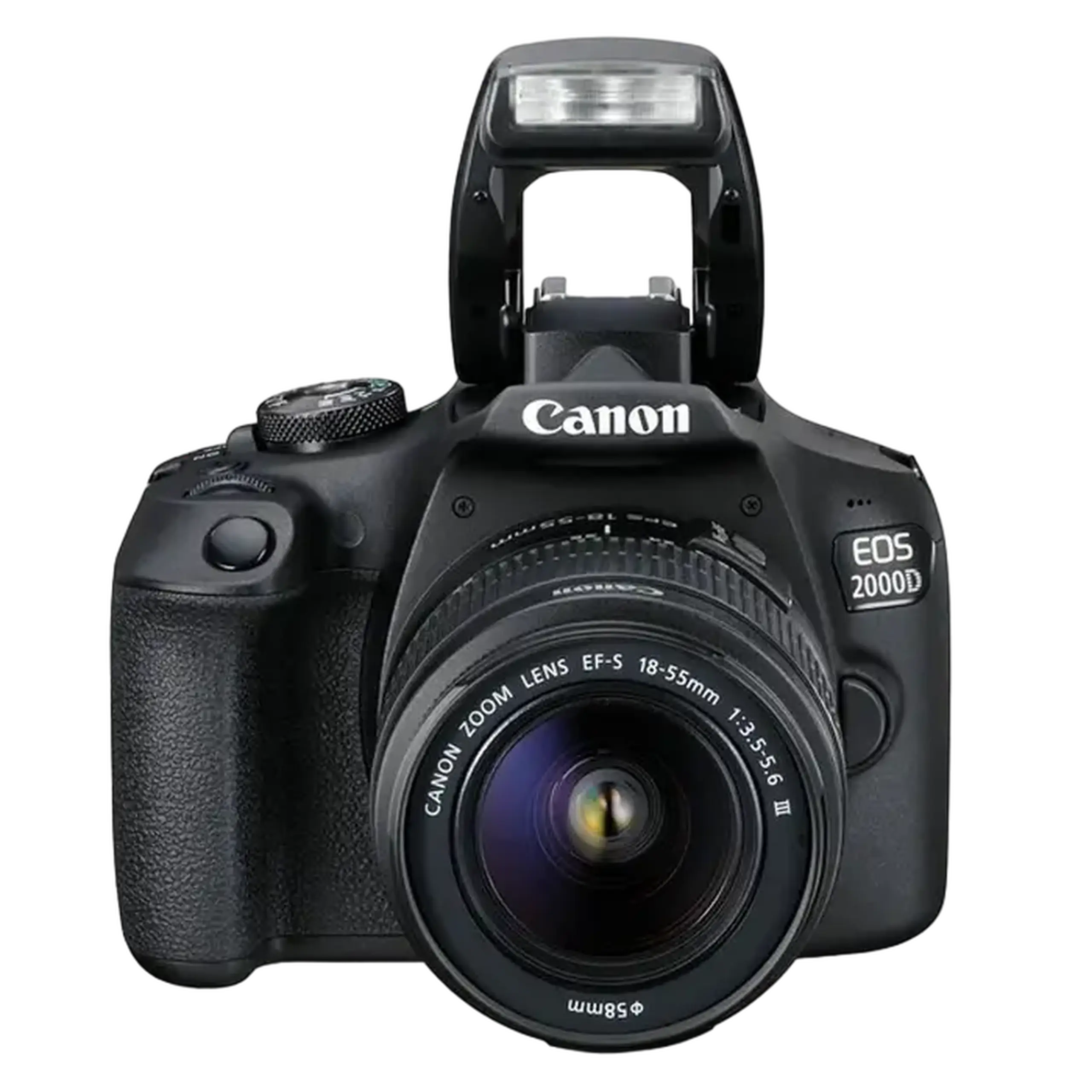 Aparat foto DSLR Canon EOS 2000D & EF-S 18-55mm f/3.5-5.6 IS II KIT