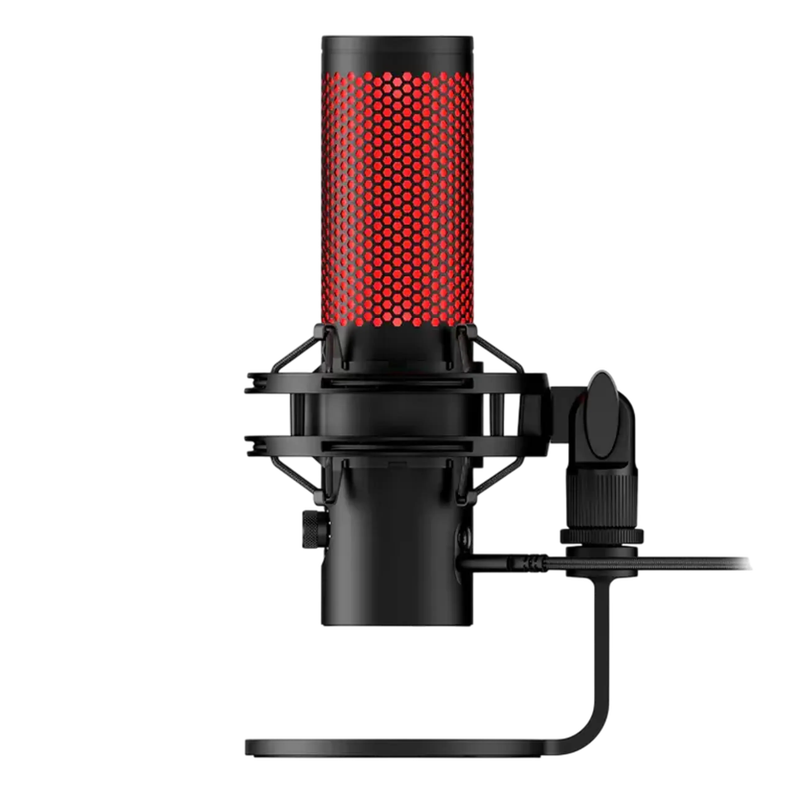 Microfon Gaming HyperX QuadCast 2, Cu fir, Negru