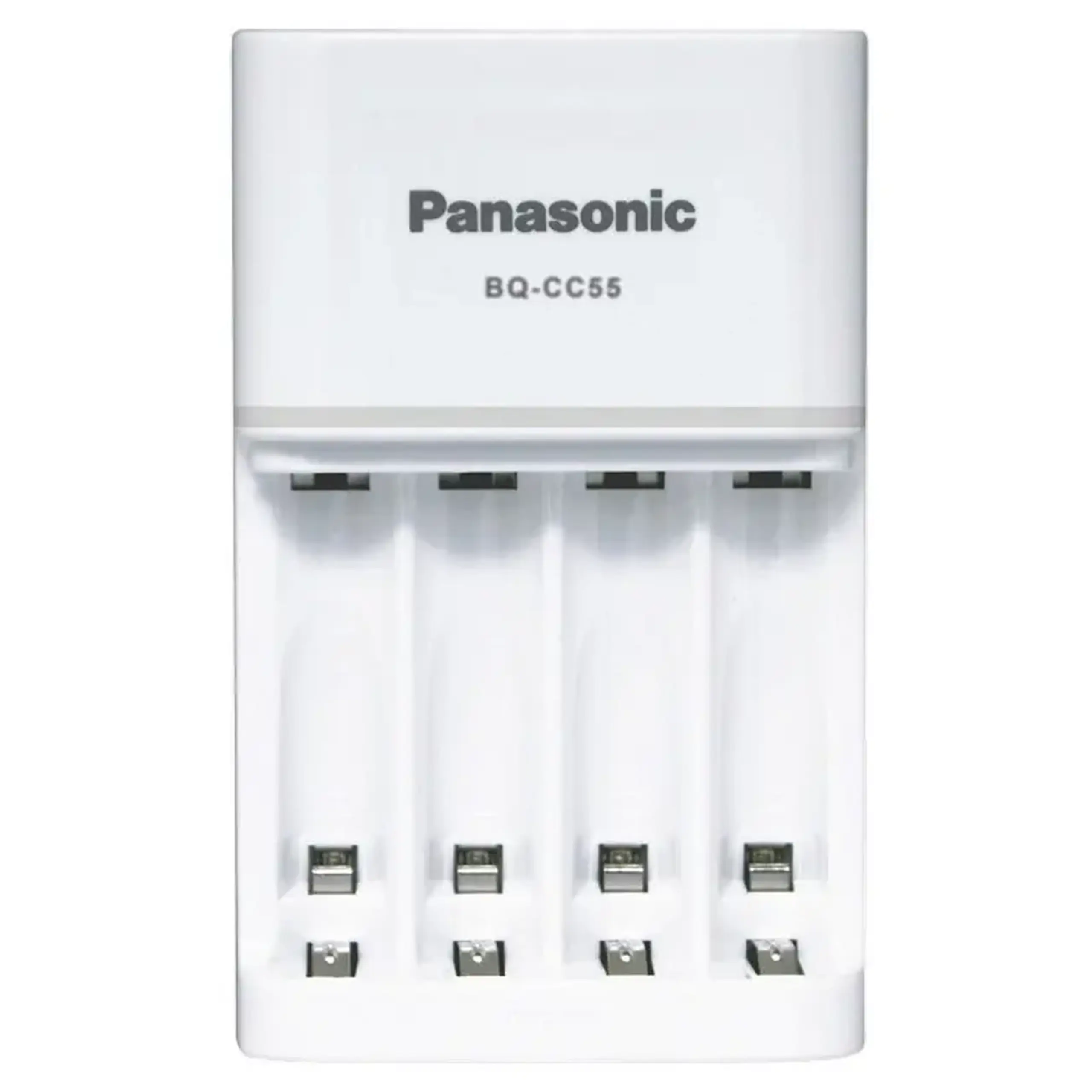 Încărcător Acumulatori Panasonic BQ-CC55E, Alb
