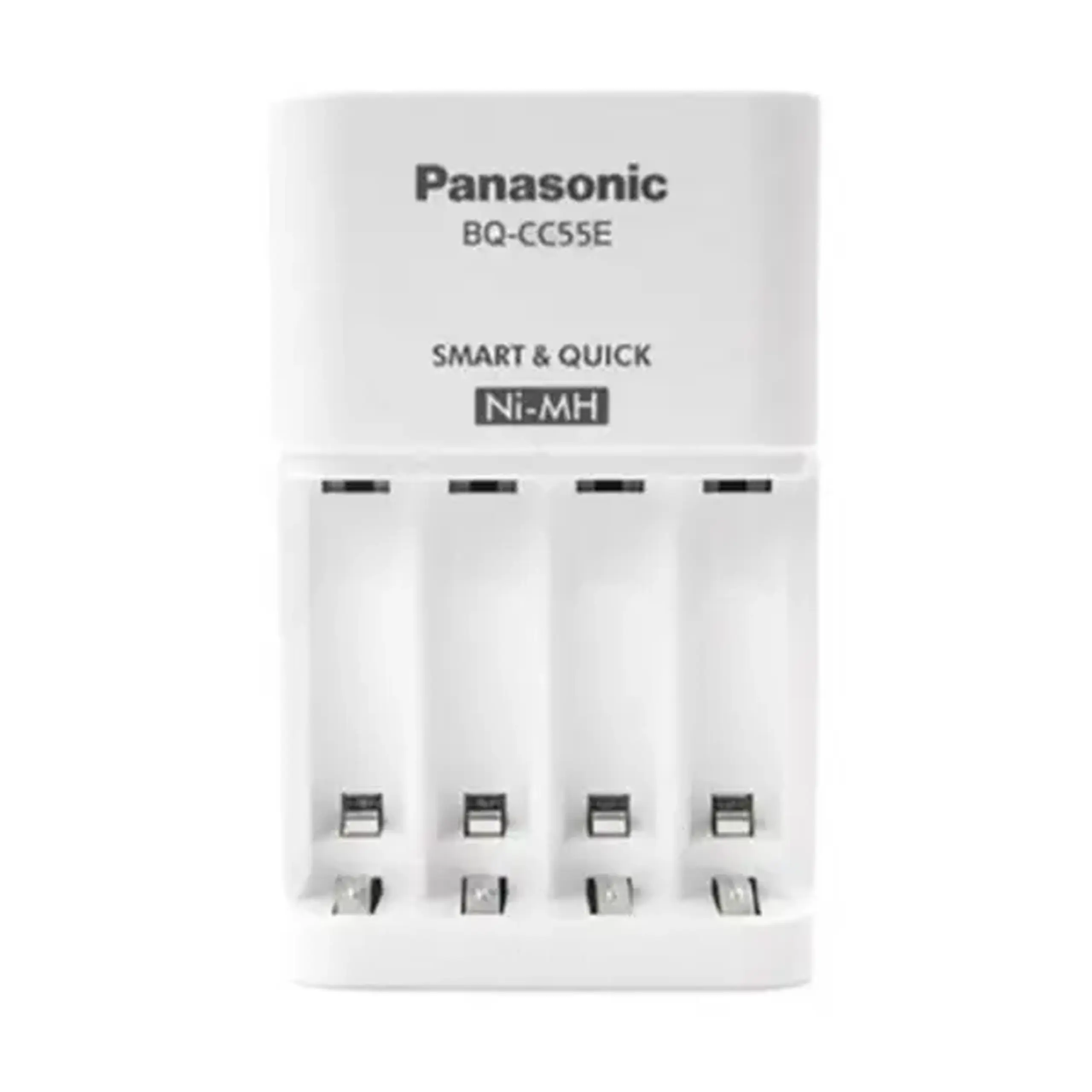 Încărcător Acumulatori Panasonic BQ-CC55E, Alb