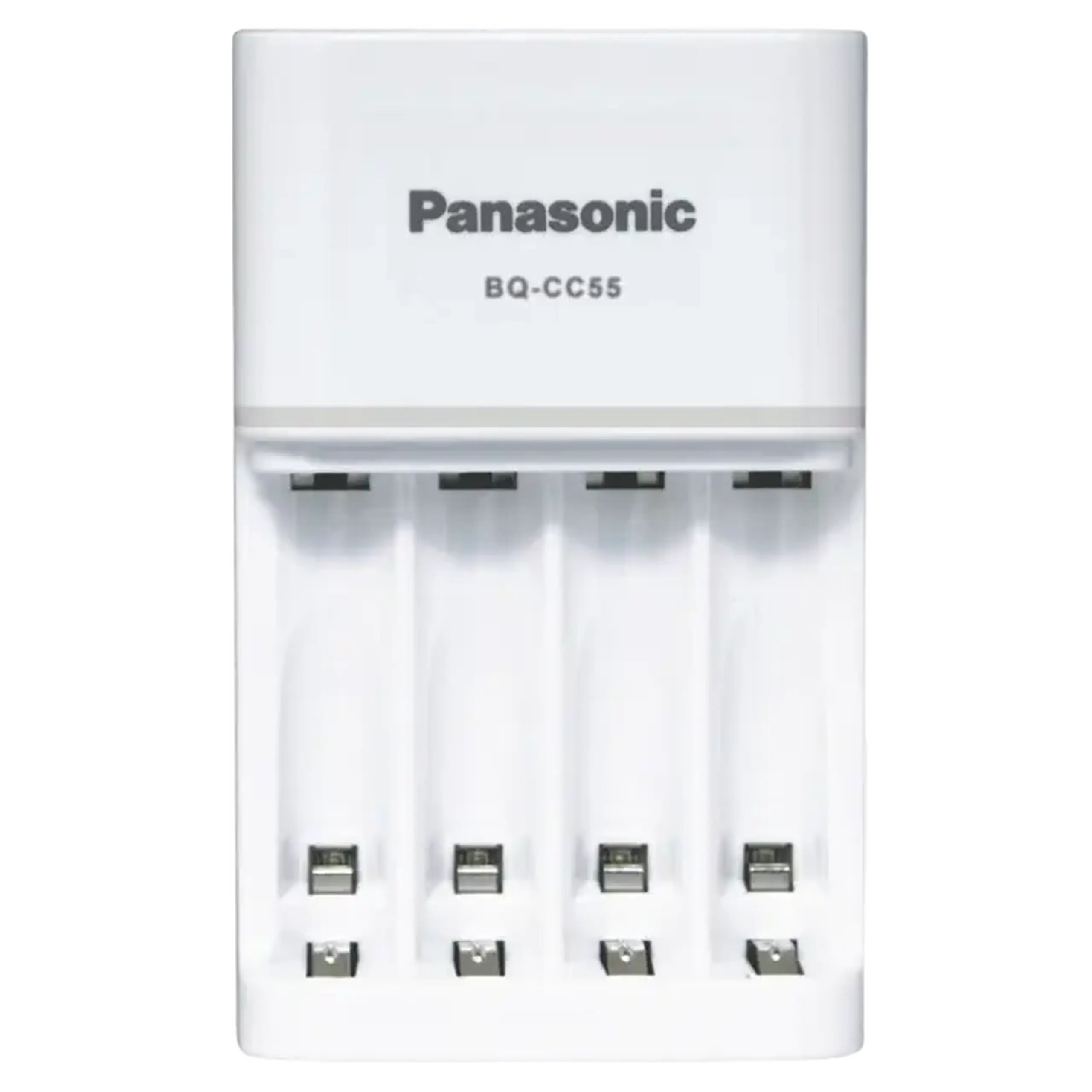 Încărcător Acumulatori Panasonic BQ-CC55E, Alb