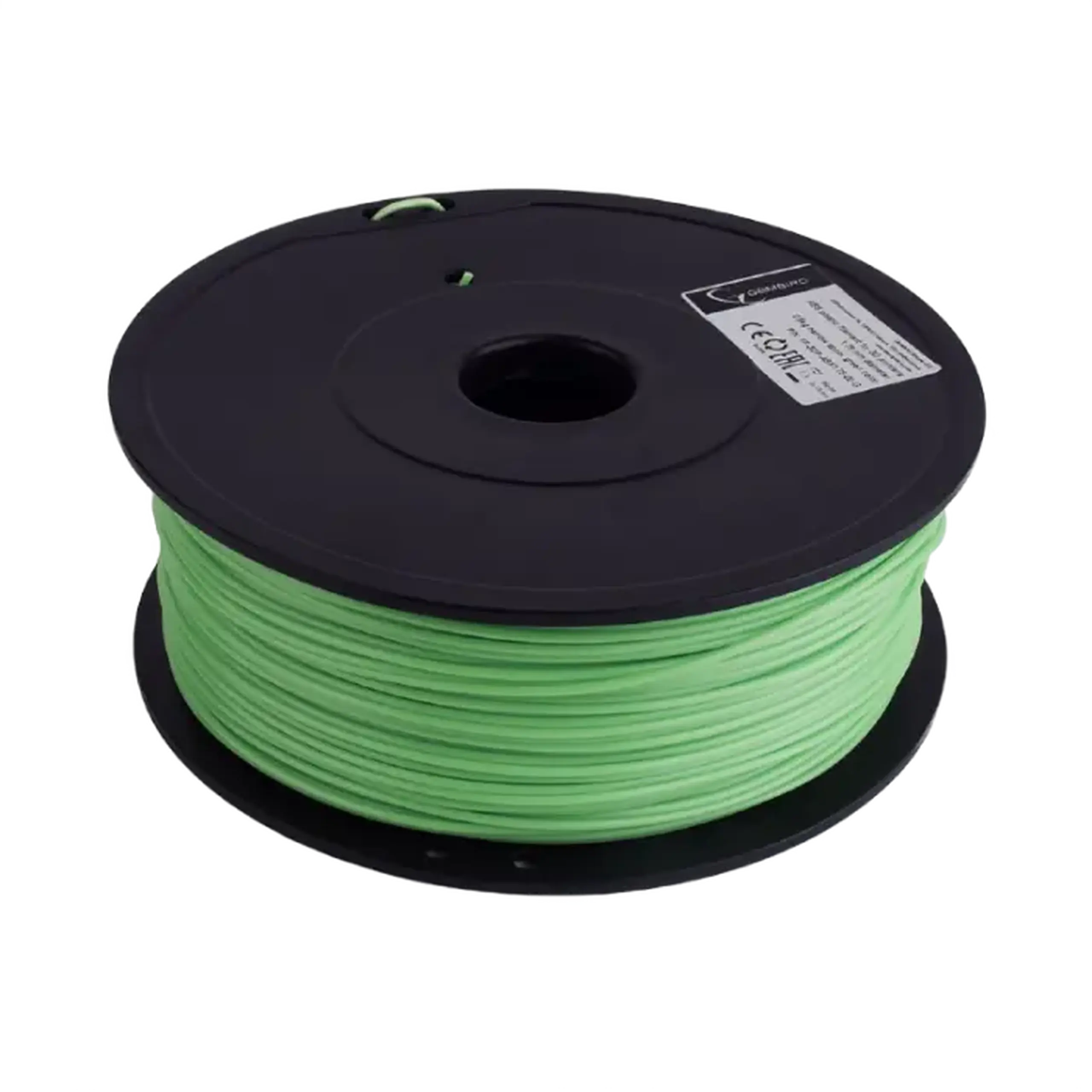 Filament pentru imprimantă 3D Gembird FF-3DP-ABS1.75-02-G, ABS, Verde, 1.75 mm, 0,6 kg