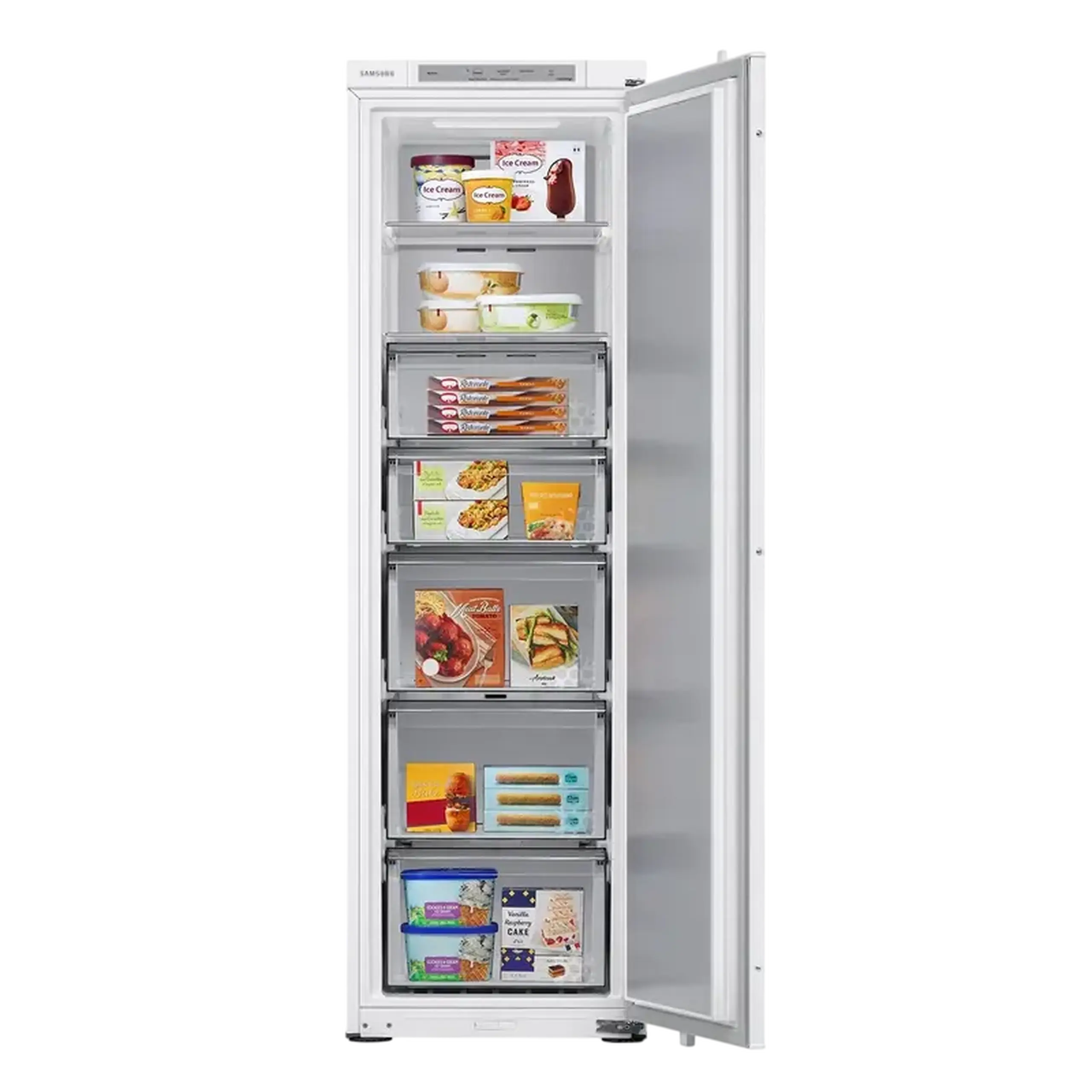 Congelator Samsung BRZ22700EWW/EF, Alb