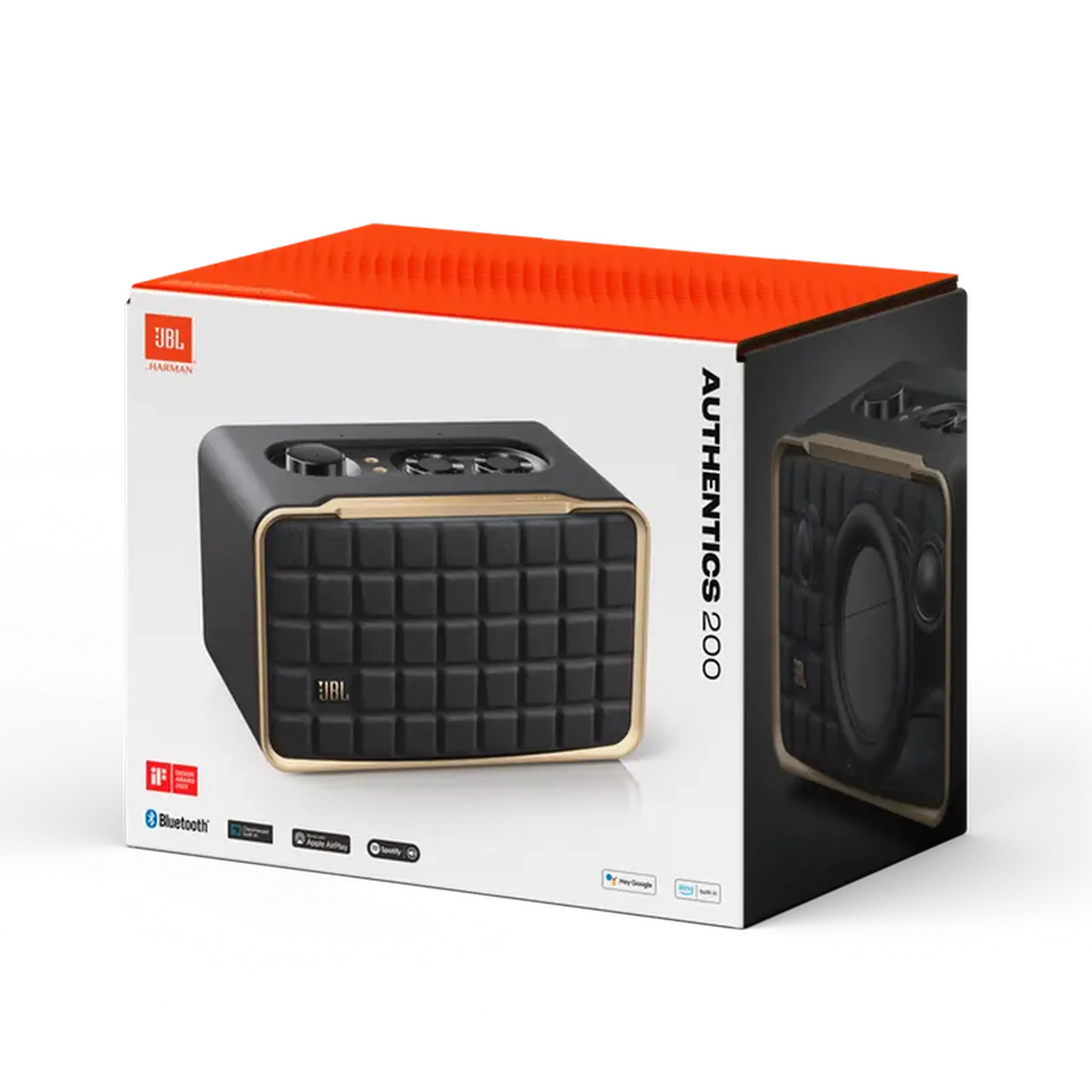 Difuzor Bluetooth JBL Authentics 200, Negru