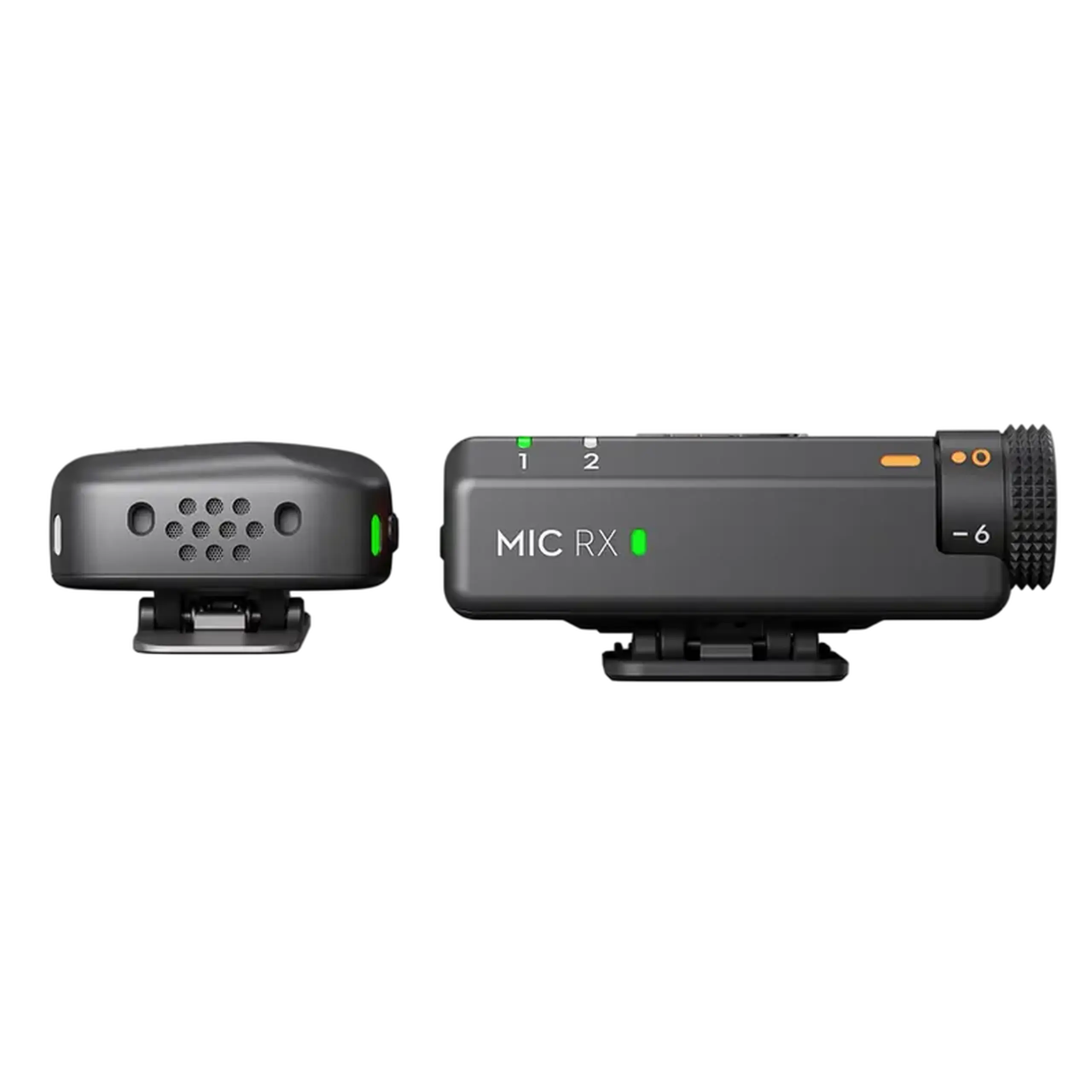 Microfon portabil pentru înregistrare vocală DJI Mic Mini (1 TX + 1 RX), Fără fir, Negru