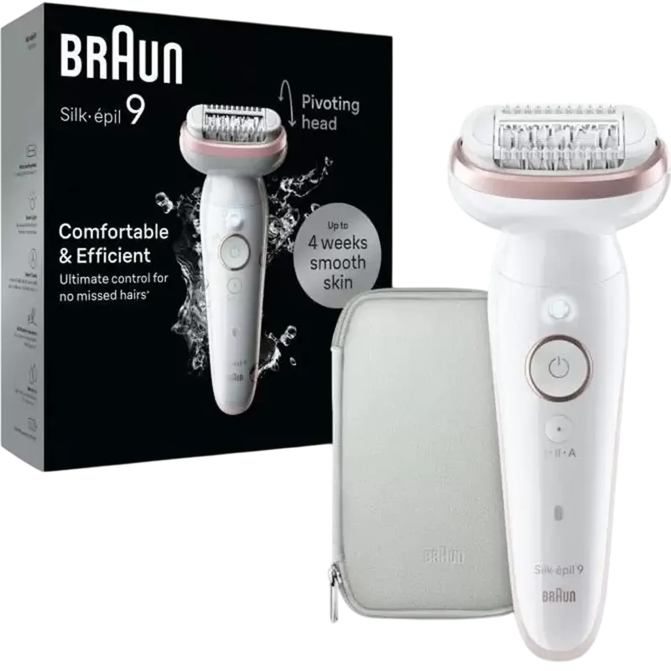 Epilator Braun SES9000, Alb
