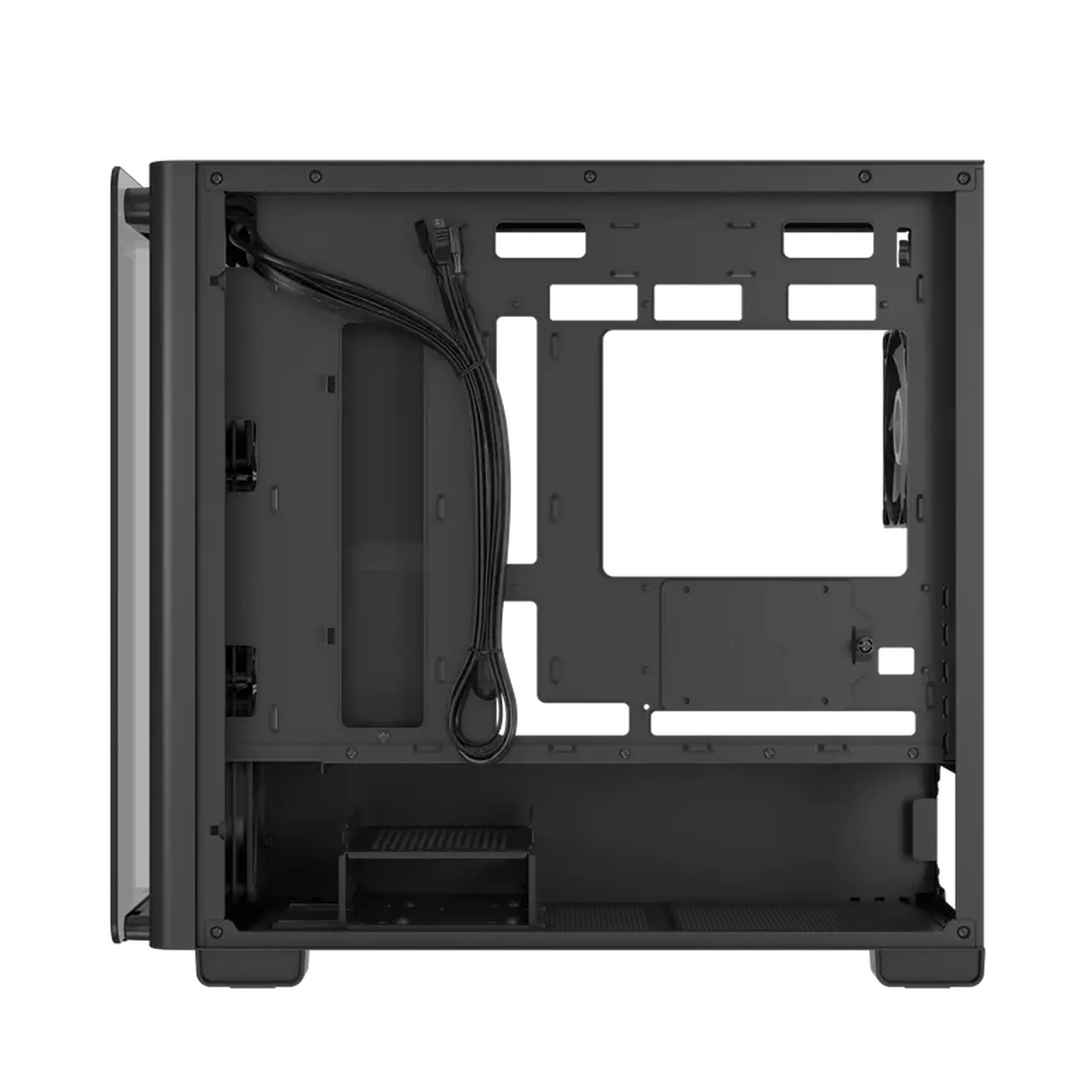 Carcasă PC ASUS A23 PLUS TG ARGB, Mini-Tower, Negru