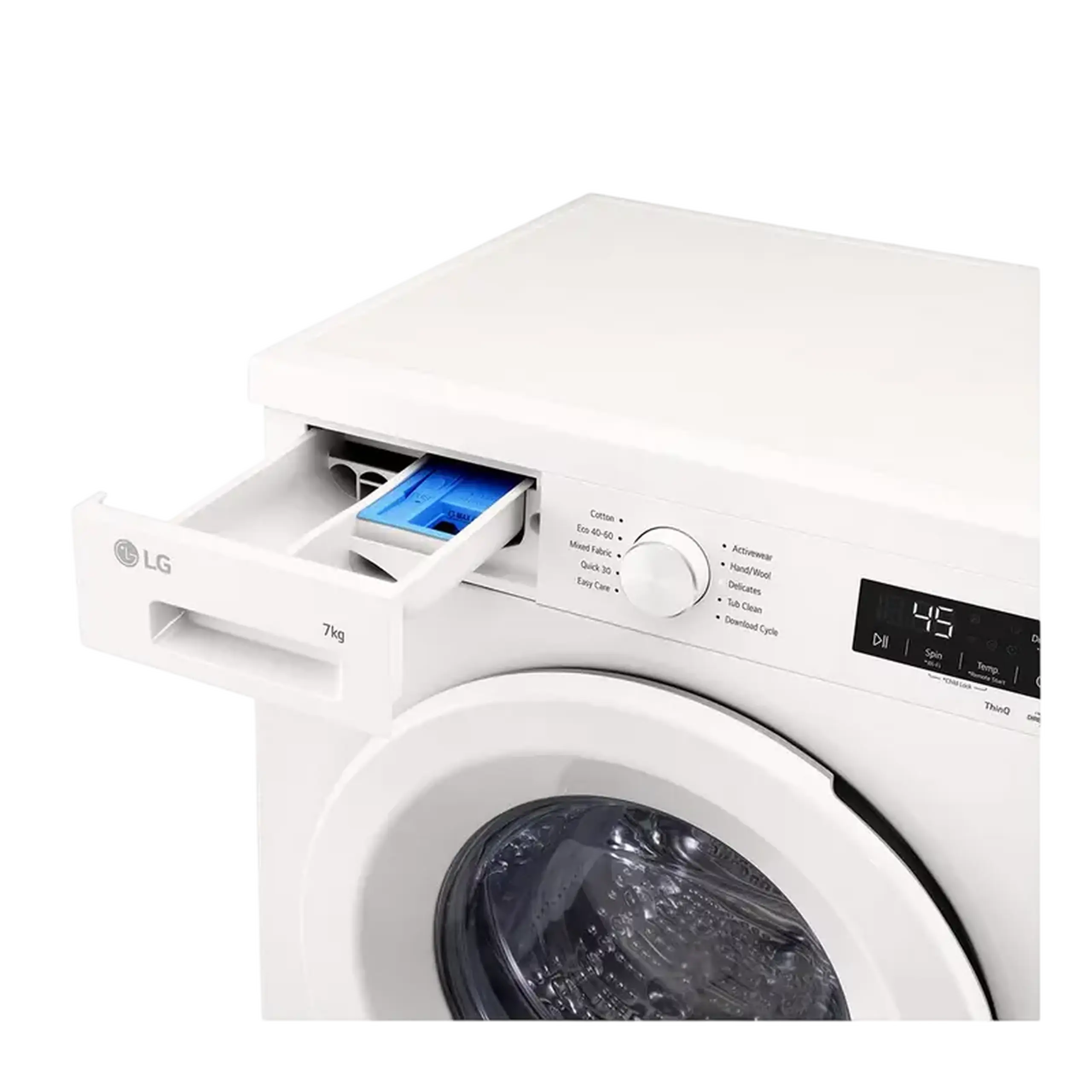 Mașină de spălat LG F2X10S7NWH, 7kg, Alb