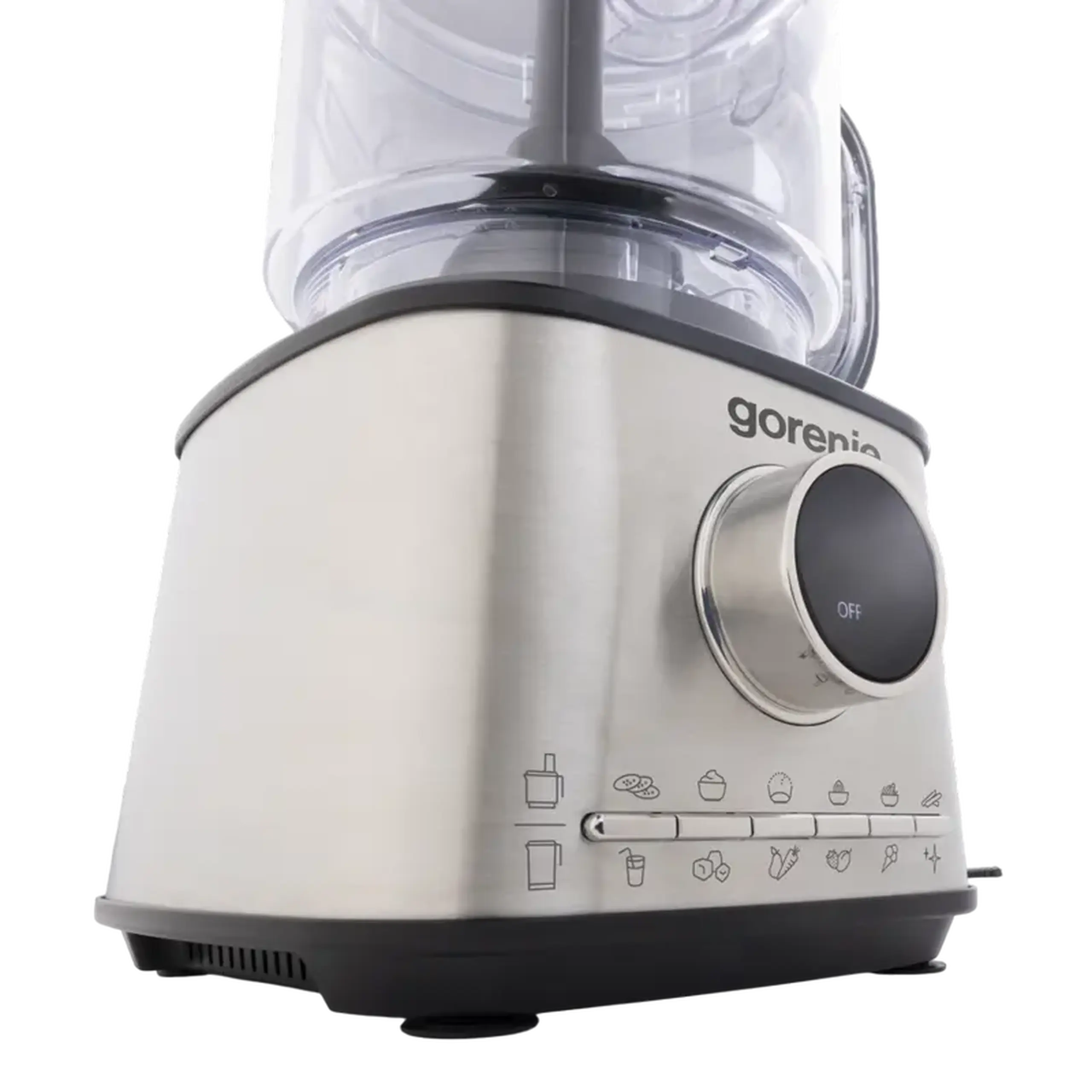 Robot de bucătărie Gorenje SBR1500E, Oțel inoxidabil