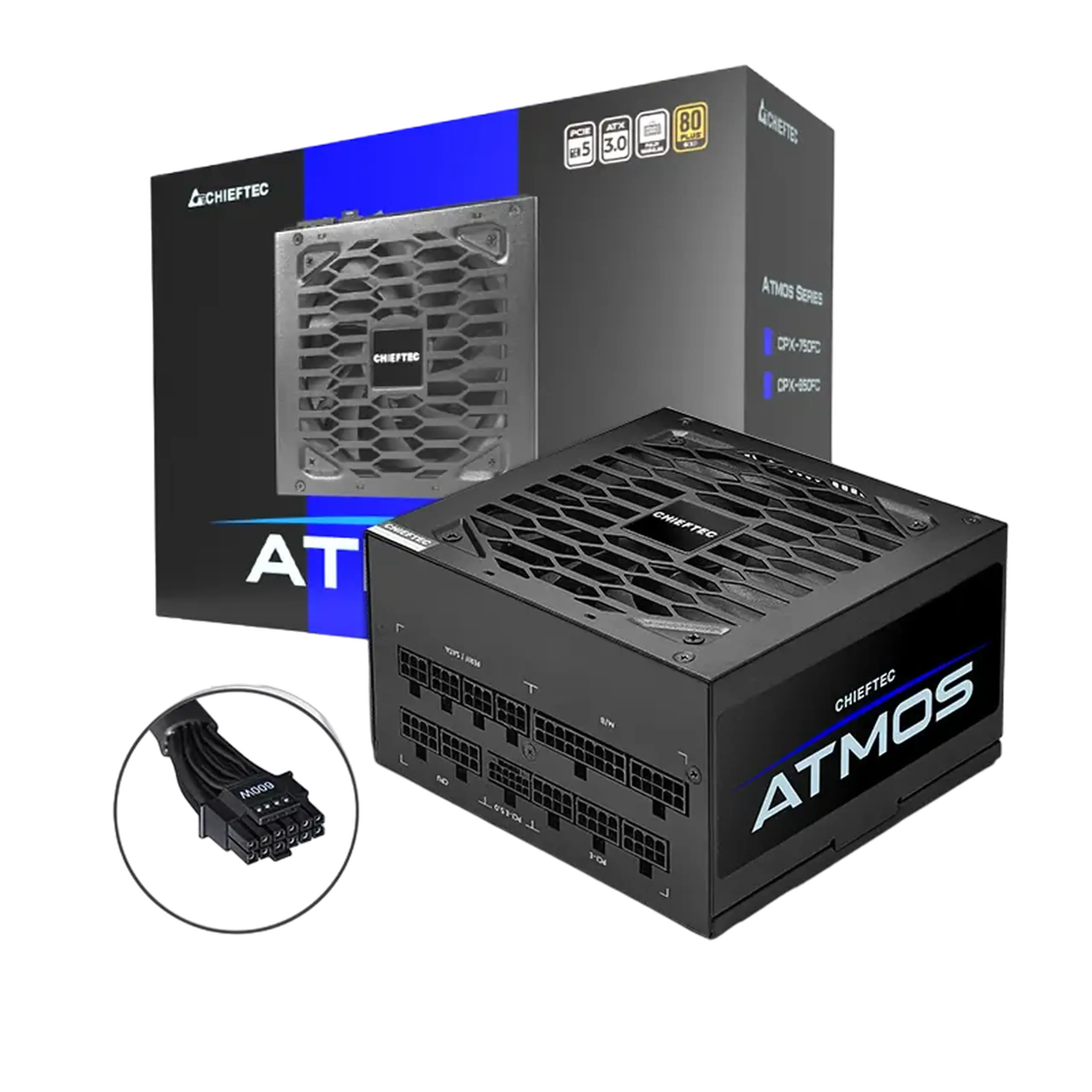 Sursă Alimentare PC Chieftec CPX-850FC, 850W, ATX, Complet modular