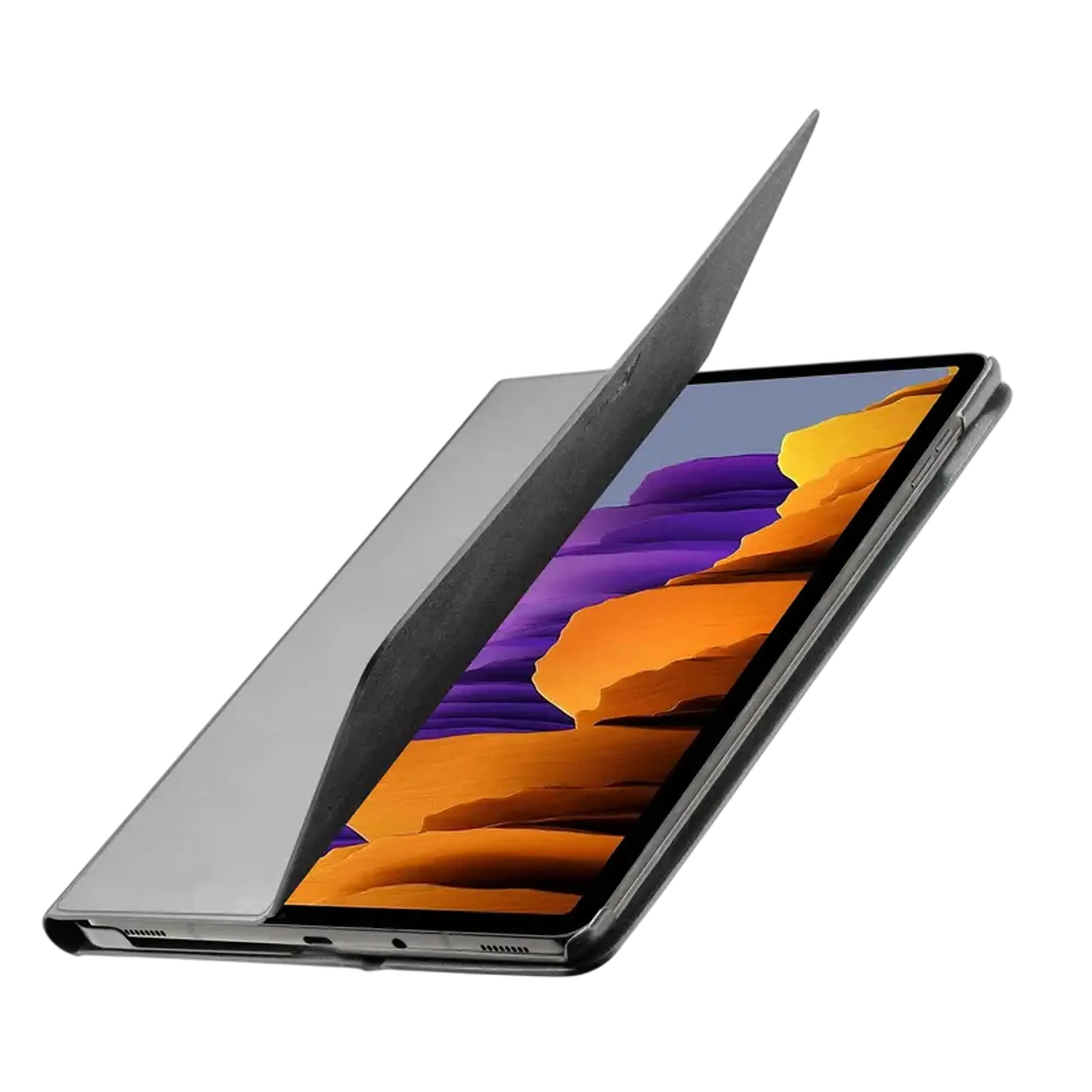 Husă pentru tabletă Cellularline Memo - Galaxy Tab S9 FE, 12,4", Negru