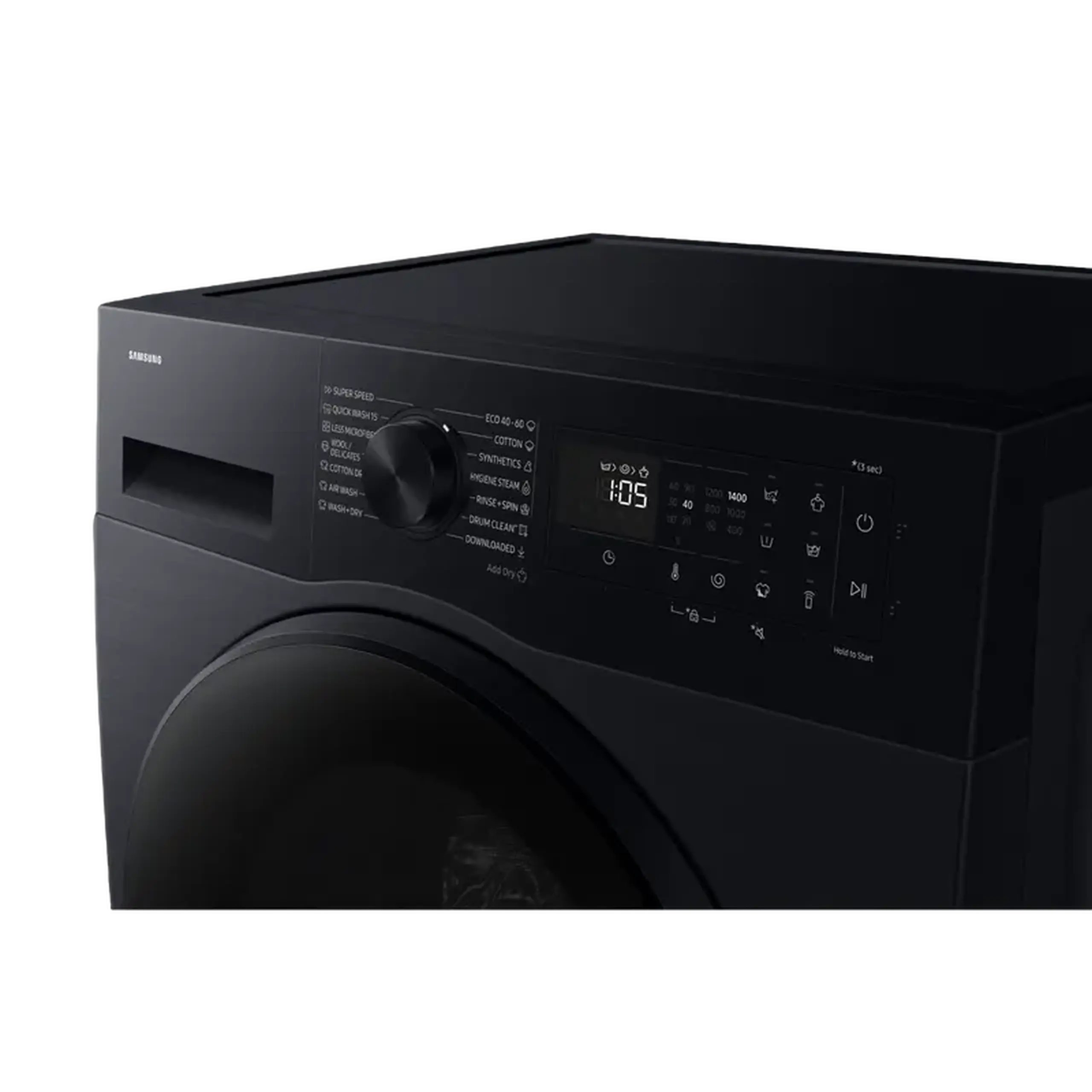 Mașină de spălat cu uscător Samsung WD90DG5G34BBLE, 9kg, Negru
