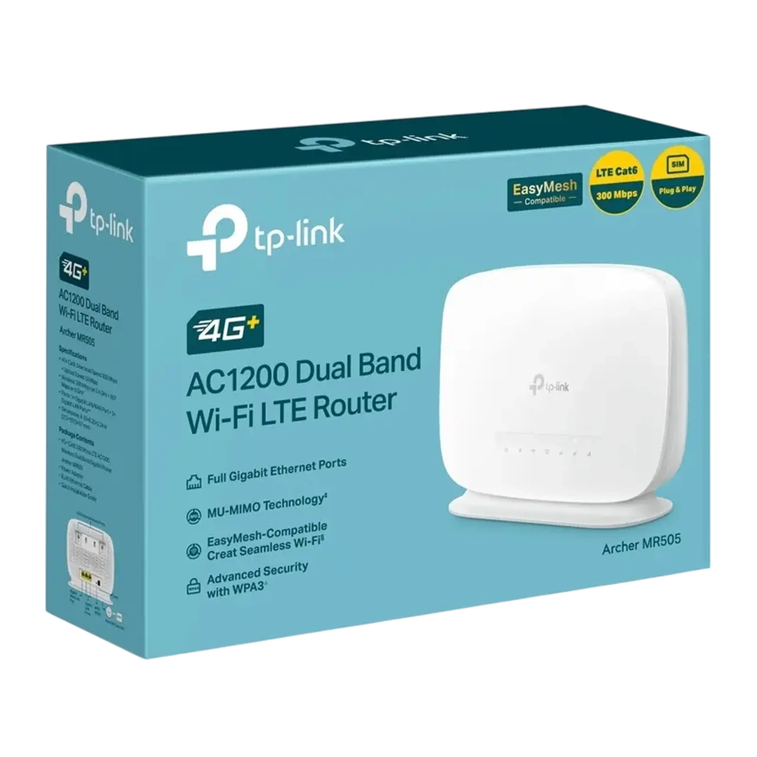 Router fără fir TP-LINK Archer MR505, Wi-Fi, Alb