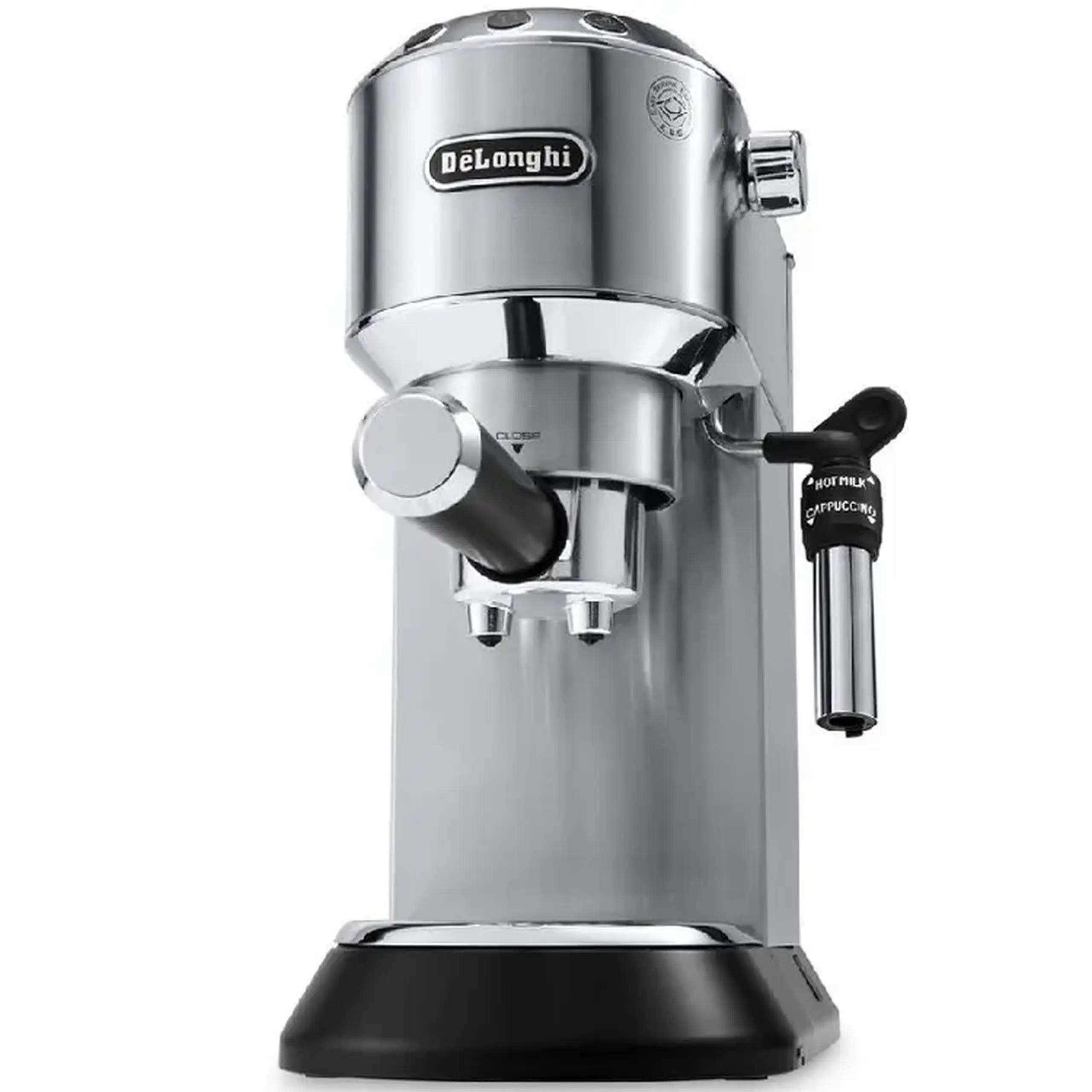 Cafetiera manuala DeLonghi Dedica Pump Espresso, 1300W, Argintiu