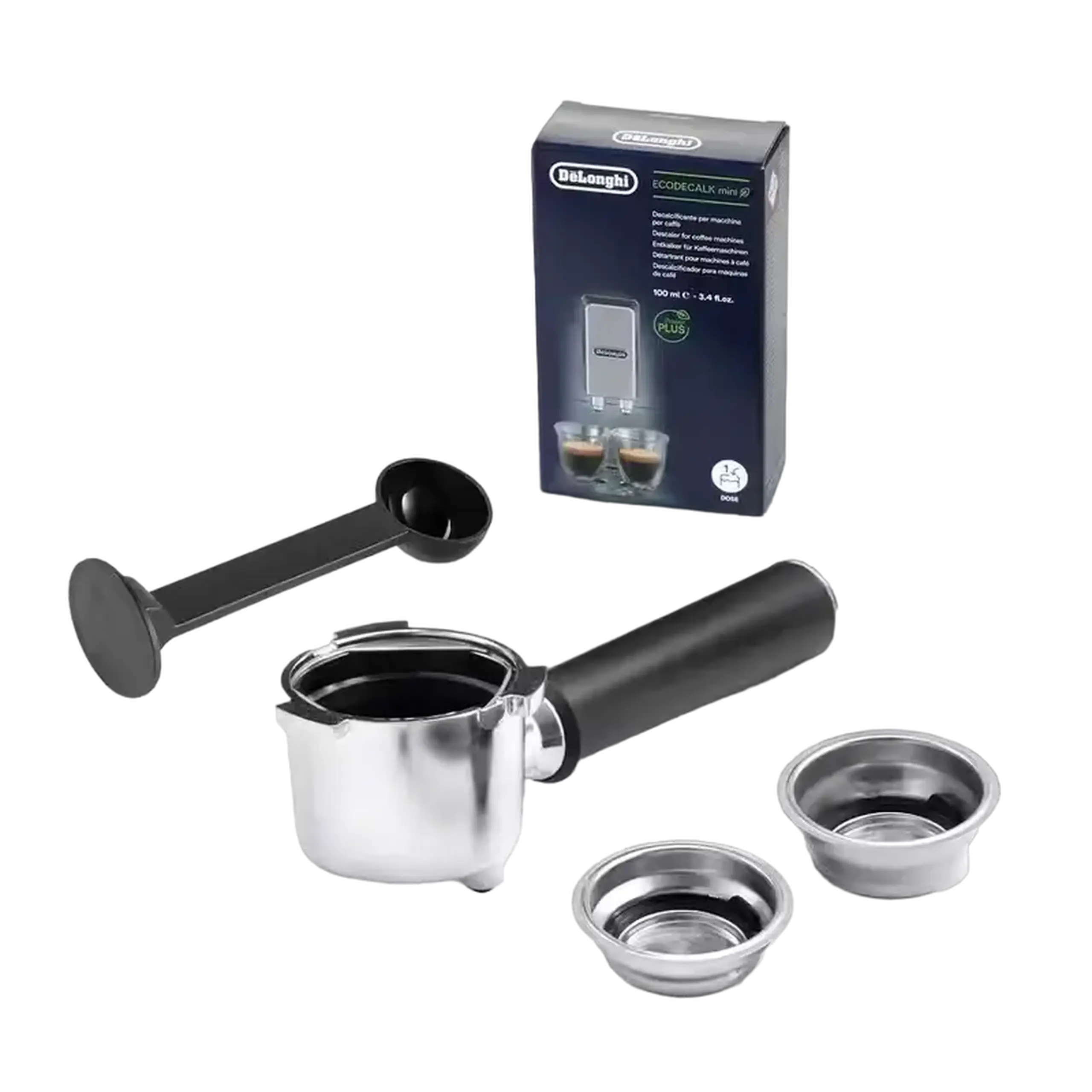 Cafetiera manuala DeLonghi Dedica Pump Espresso, 1300W, Argintiu