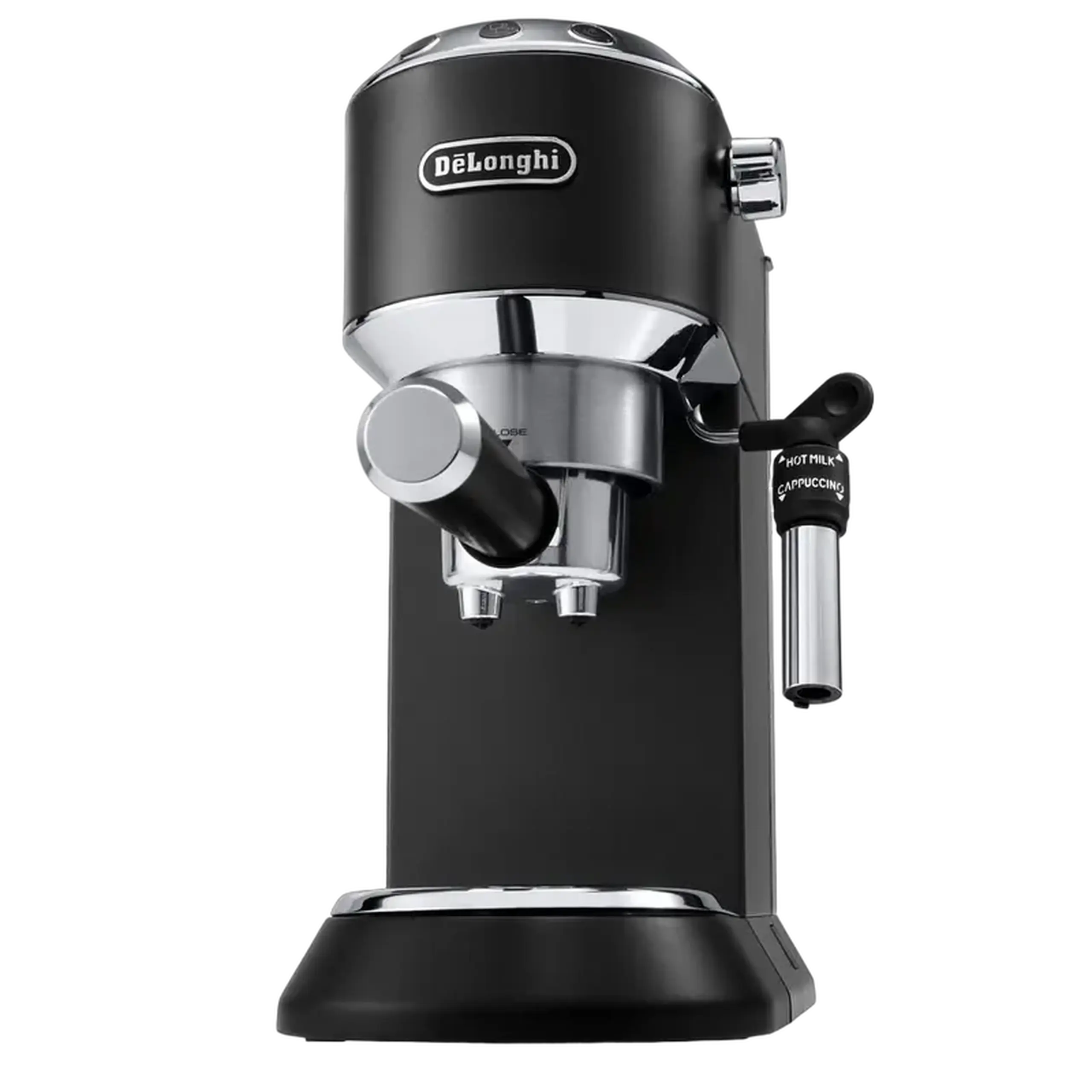 Cafetiera manuala DeLonghi Dedica Pump Espresso, 1300W, Negru
