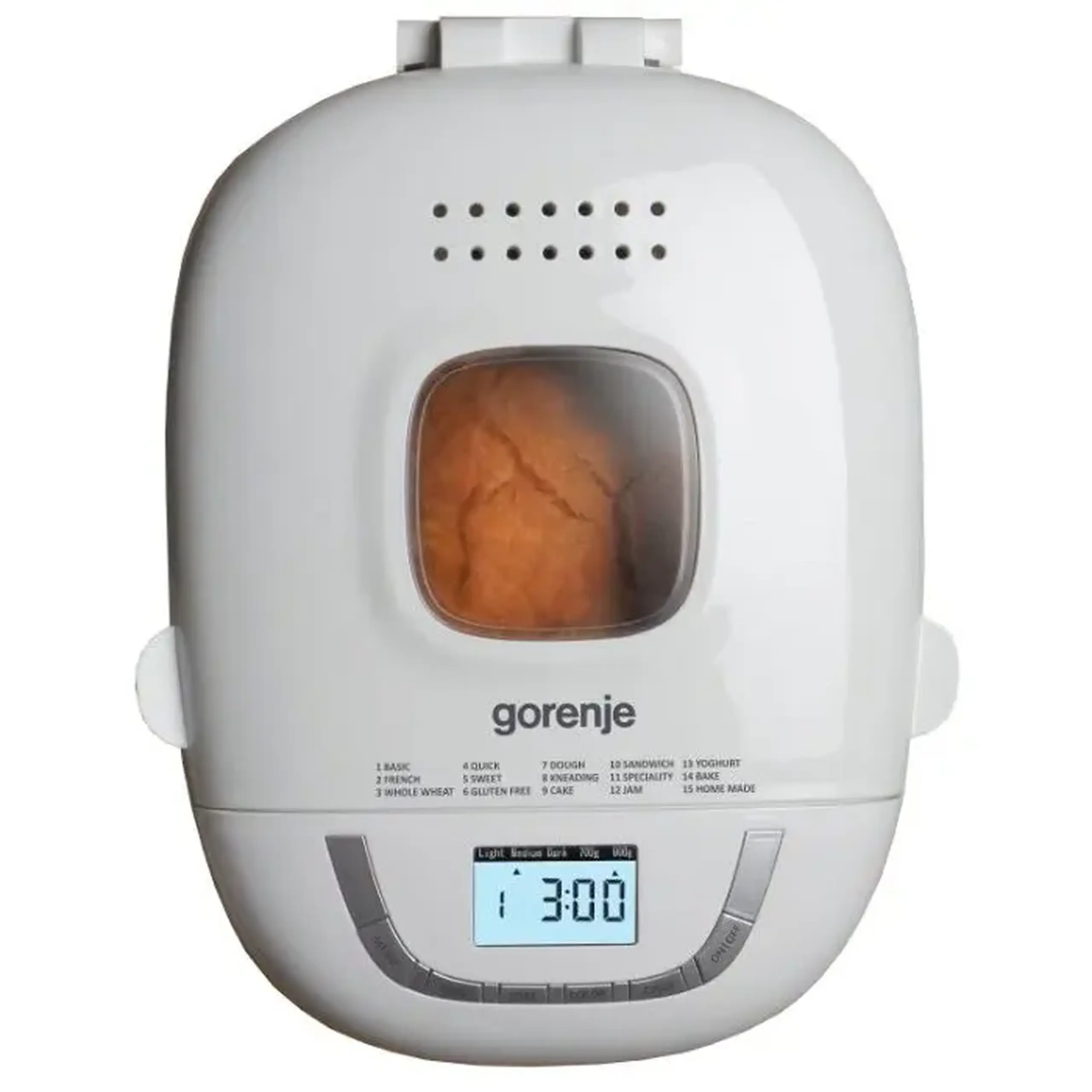 Mașină de pâine Gorenje BM910WII, Alb