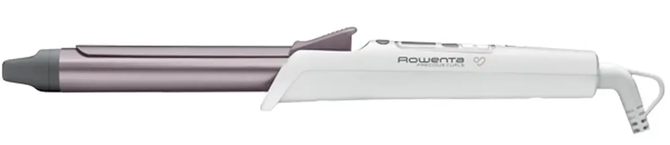 Ondulator de păr Rowenta Premium Care Precious Curls CF3460F0, Alb