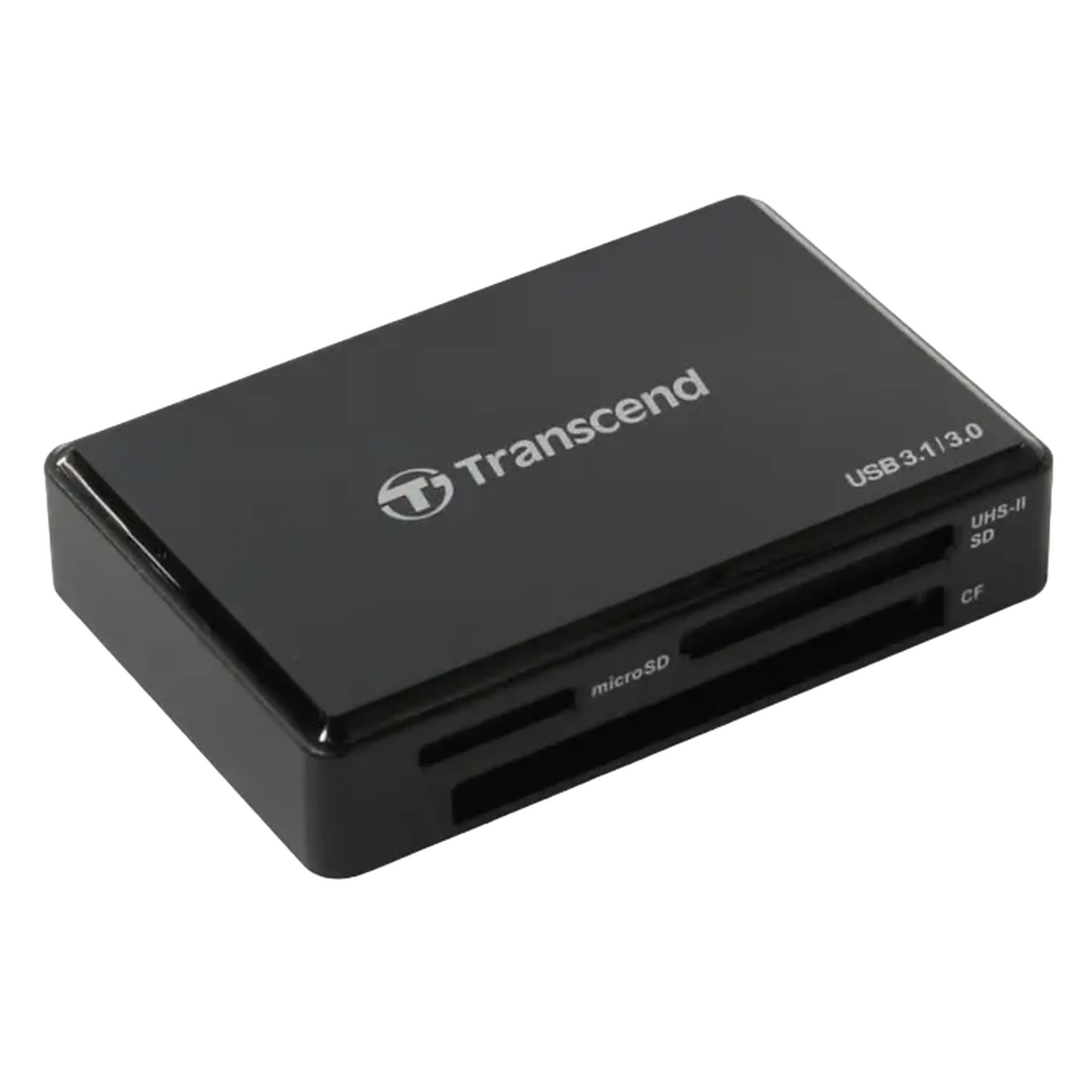 Cititor de carduri Transcend TS-RDF9, micro-USB, USB Type-A, Negru