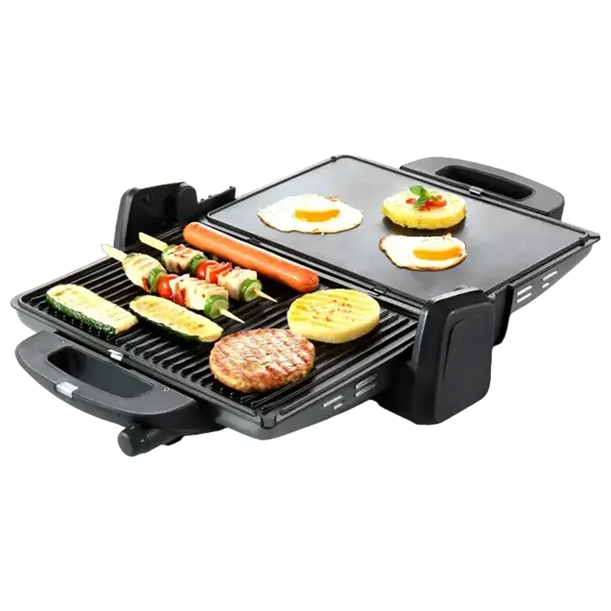 Grătar electric Gorenje CONTACT GRILL KR1800SDP, 1800W, Negru